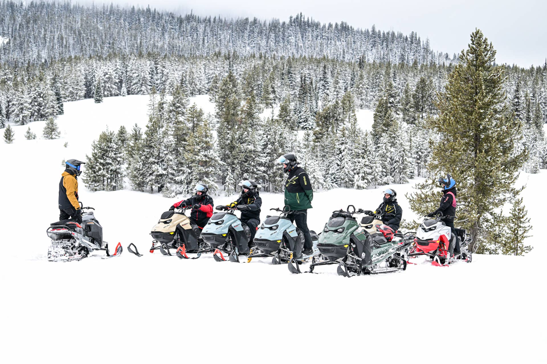 I Test Ski-Doo's 2027 Range In Yellowstone & Their Line-up This Year Is ...