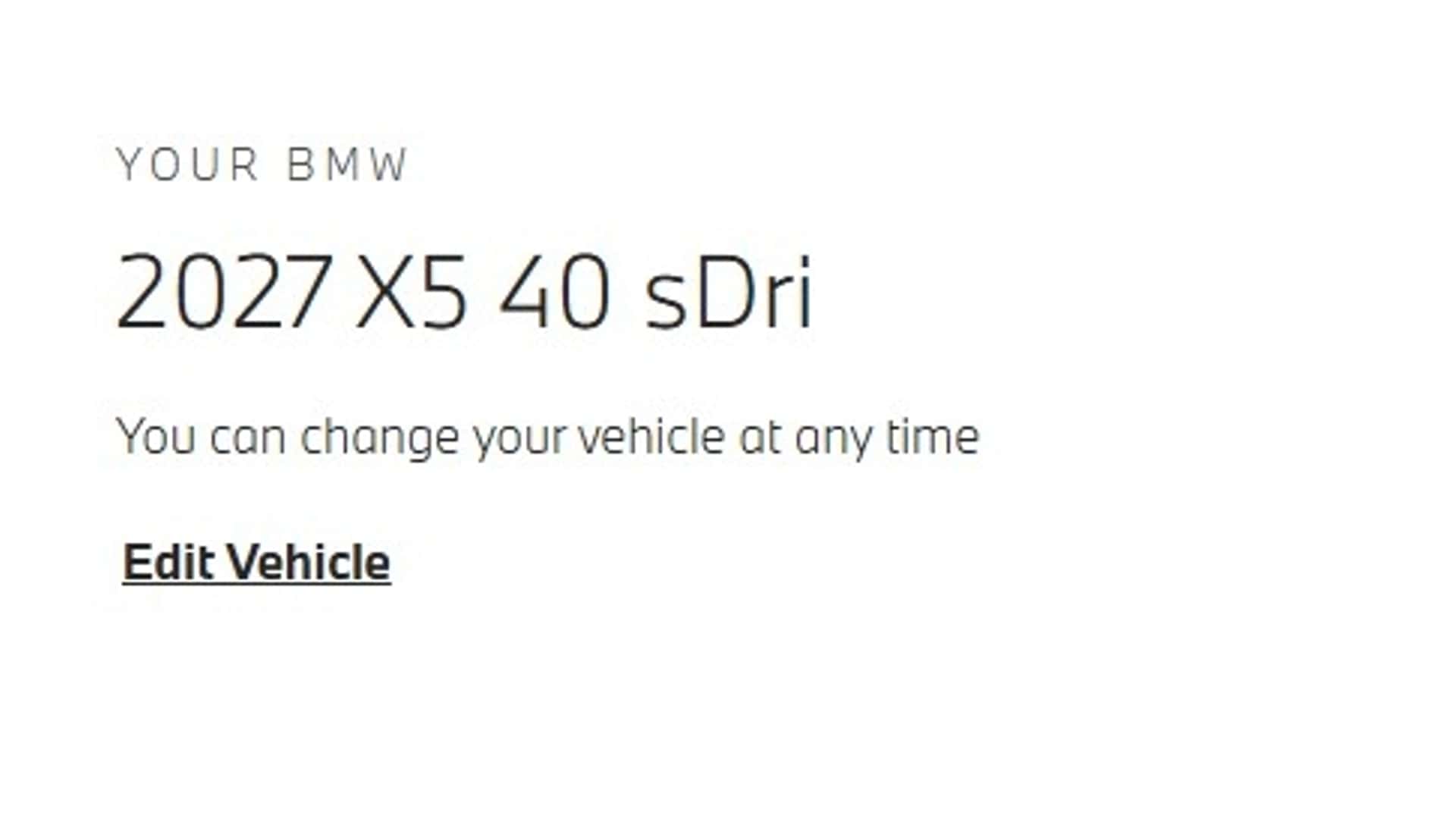 2027 BMW X5 40 sDrive product preview