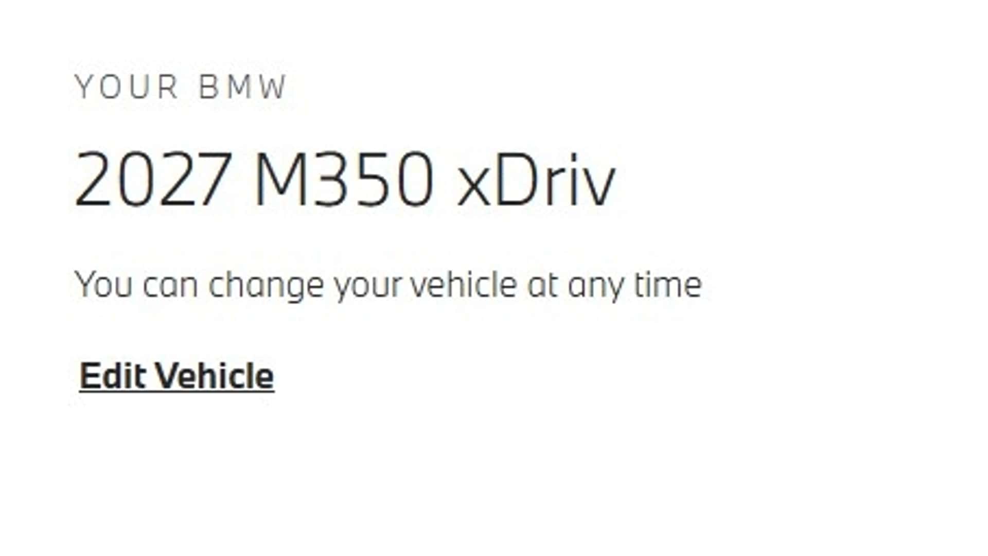 2027 BMW M350 product preview