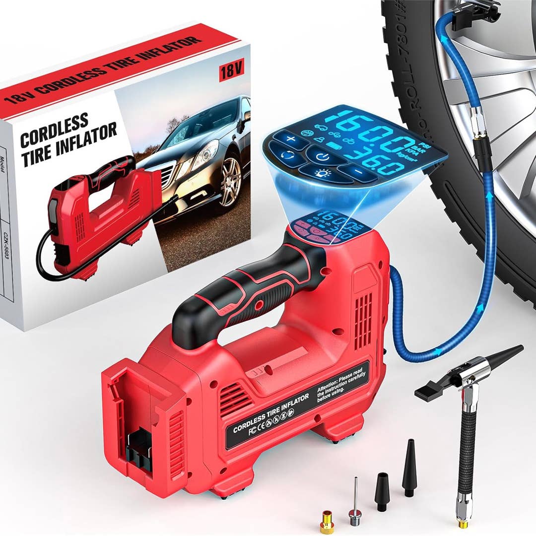 Livowalny Portable Cordless Tire Inflator