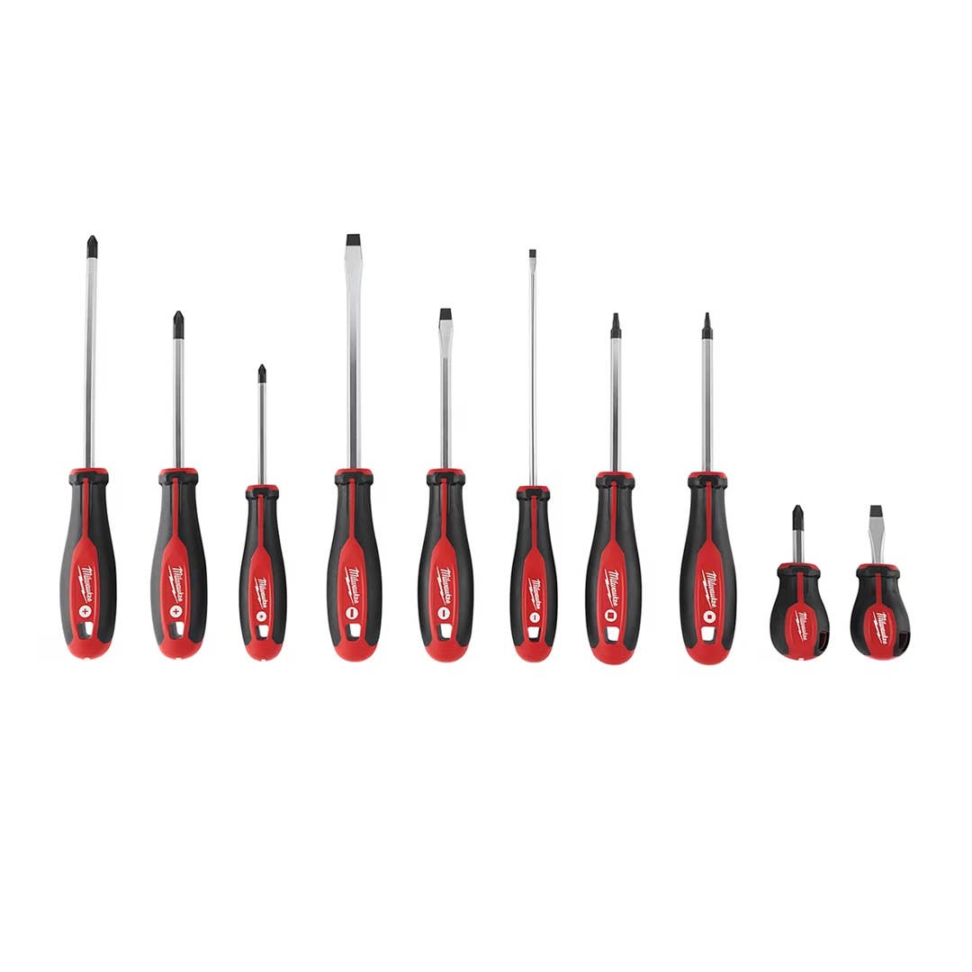 Milwaukee 10-Piece Screwdriver Set