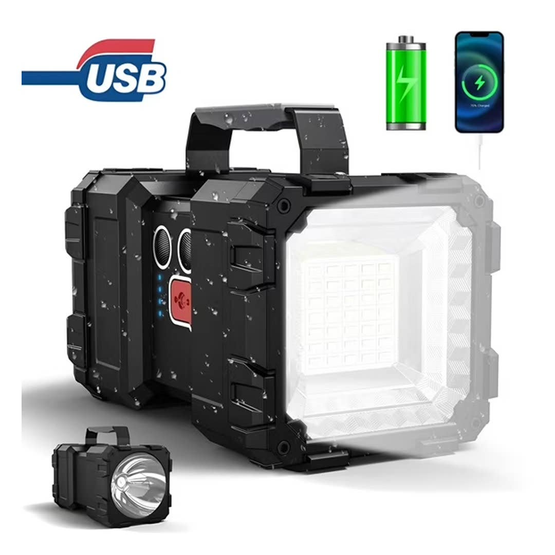 Fixdono Rechargeable LED Flashlight