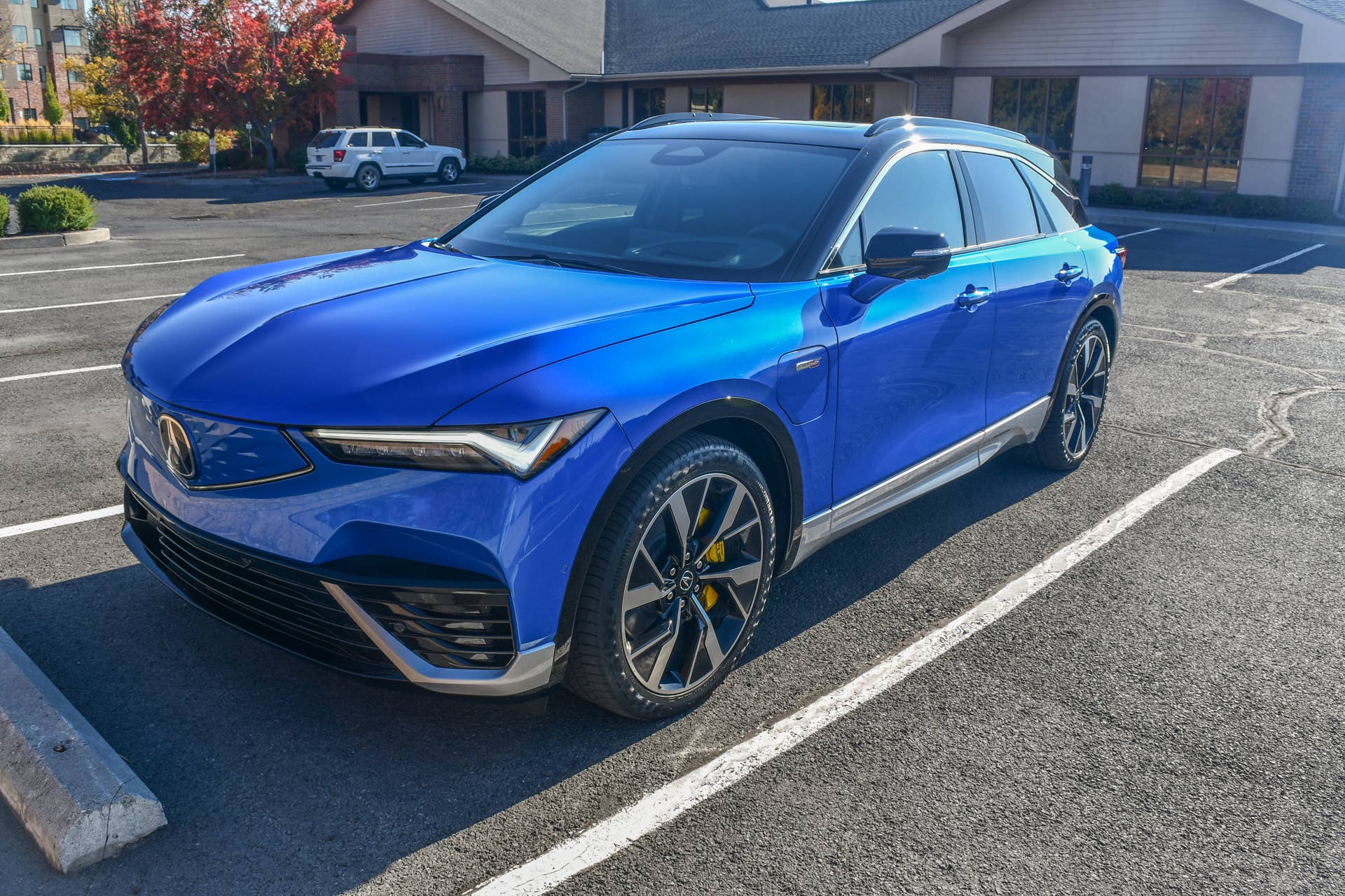 The front quarter end of the 2024 Acura ZDX Type S