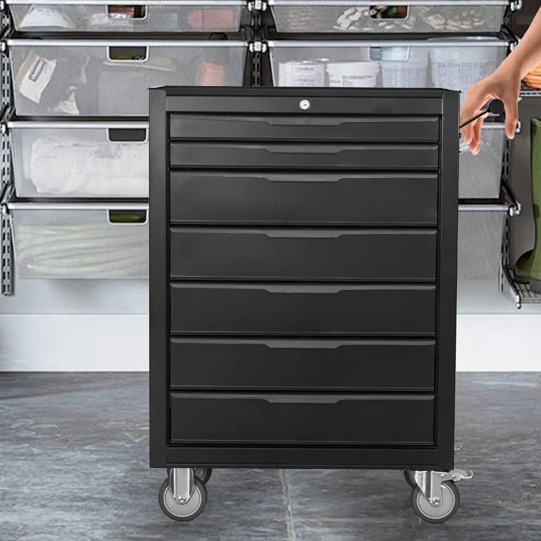 Seizeen 7-Drawer Rolling Tool Box