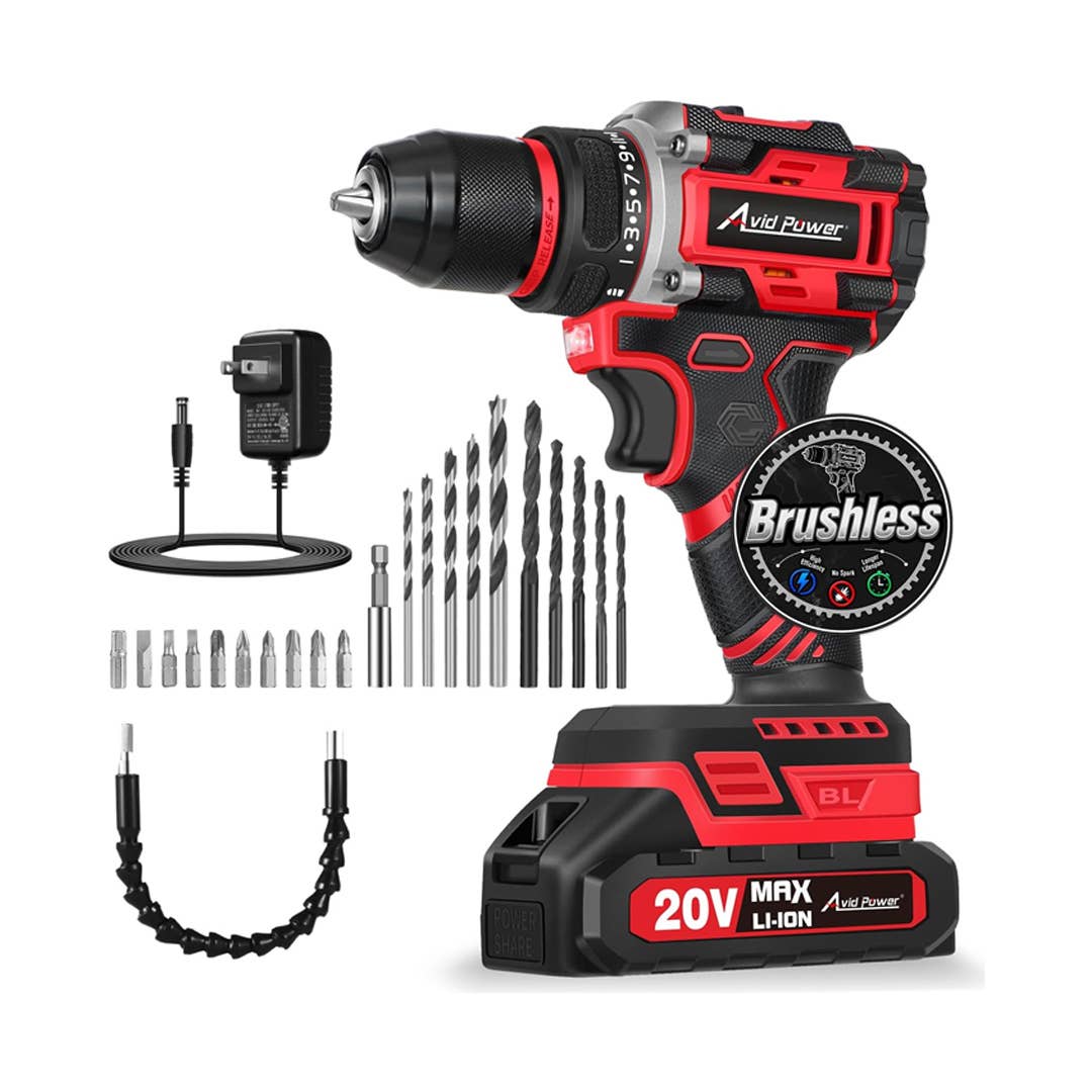 Avid Power 20V Cordless Drill Driver Kit