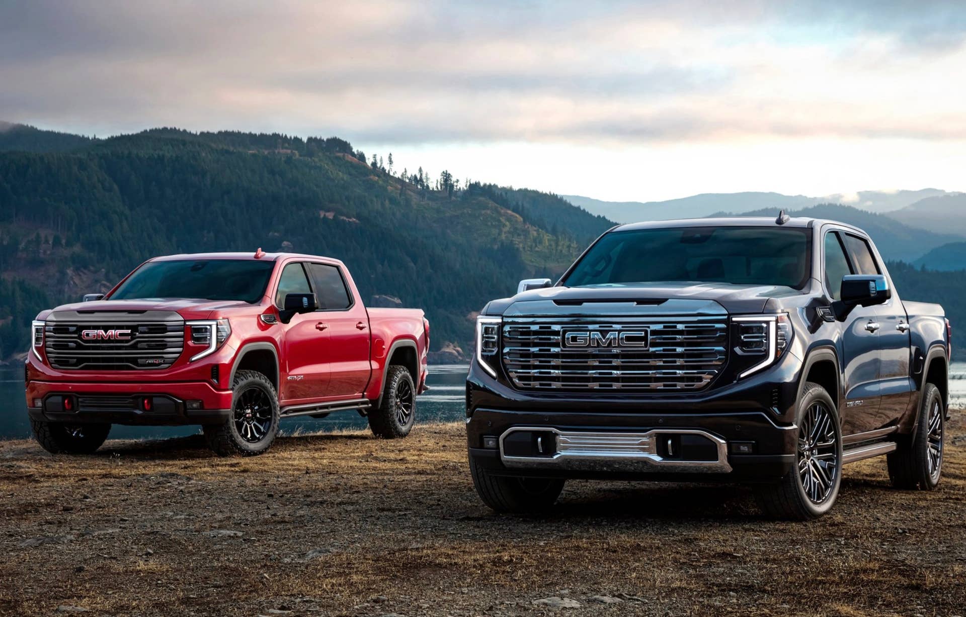 2022 GMC Sierra pair