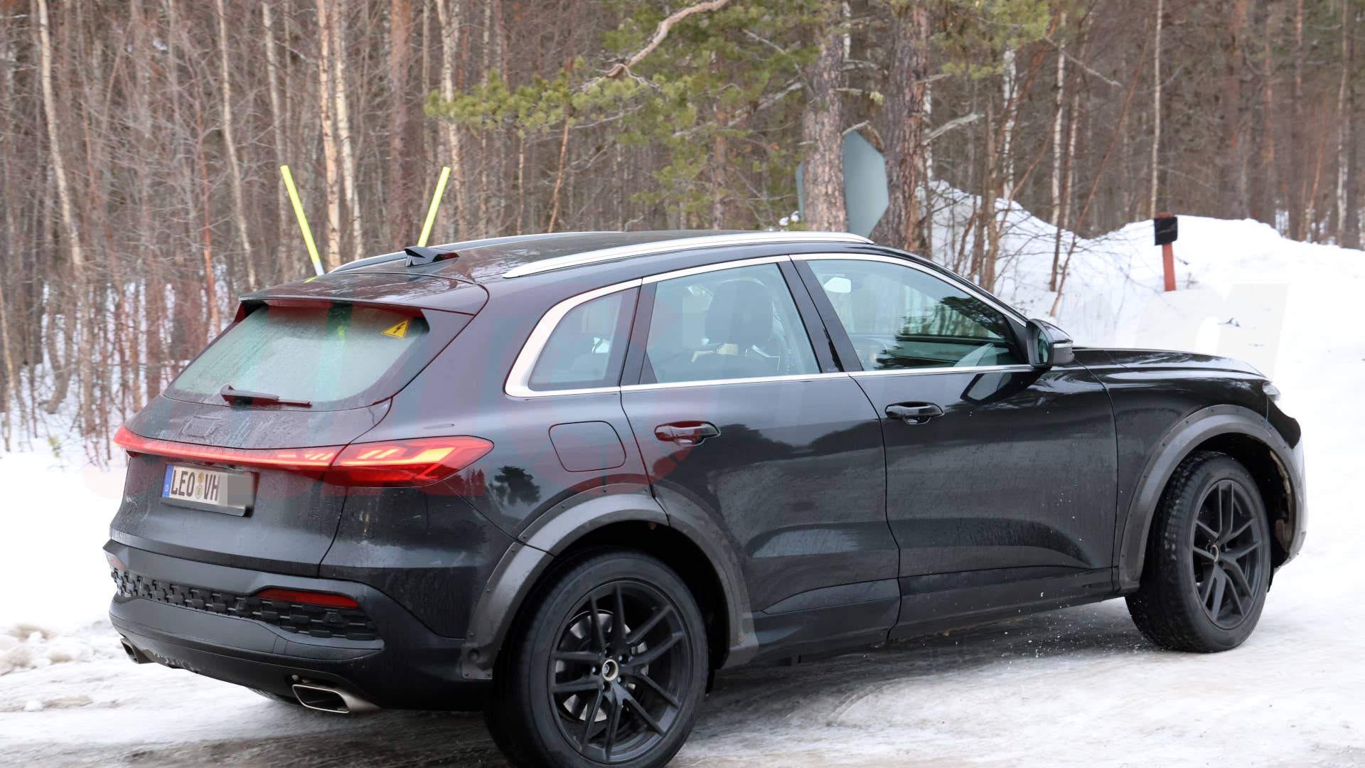 2028 Porsche Macan successor spy shot