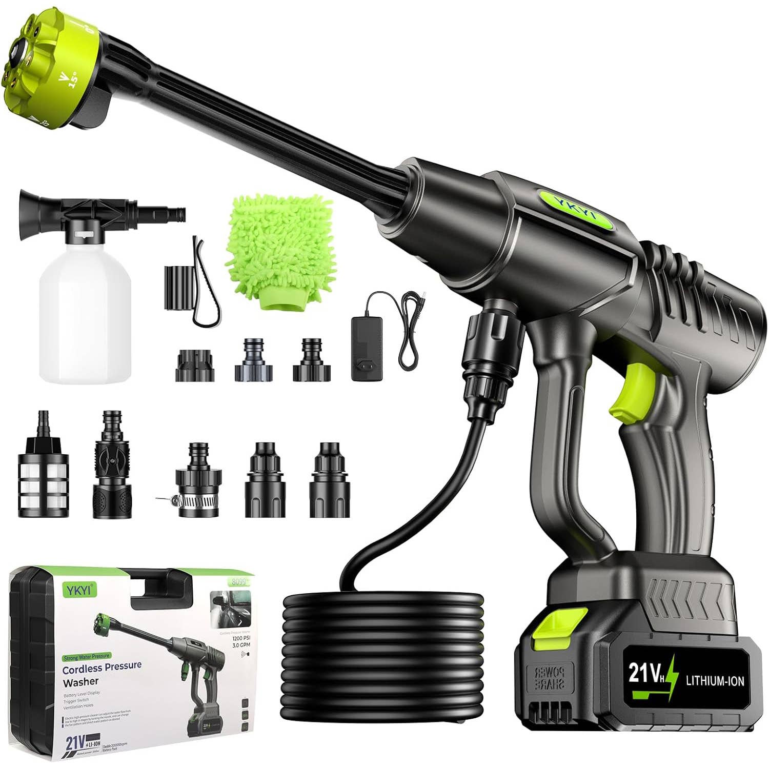 Ykyi Cordless Pressure Washer