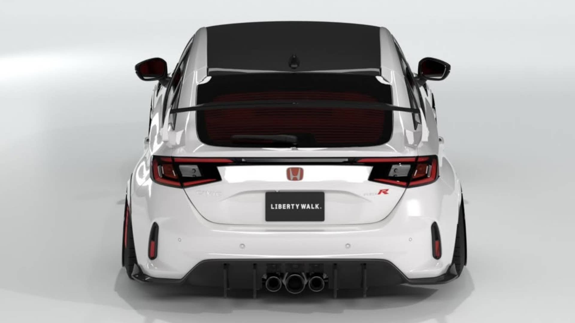 Liberty Walk Type R Liberty Walk Turns the Honda Civic Type R Into a Hot Hatch on Steroids ...