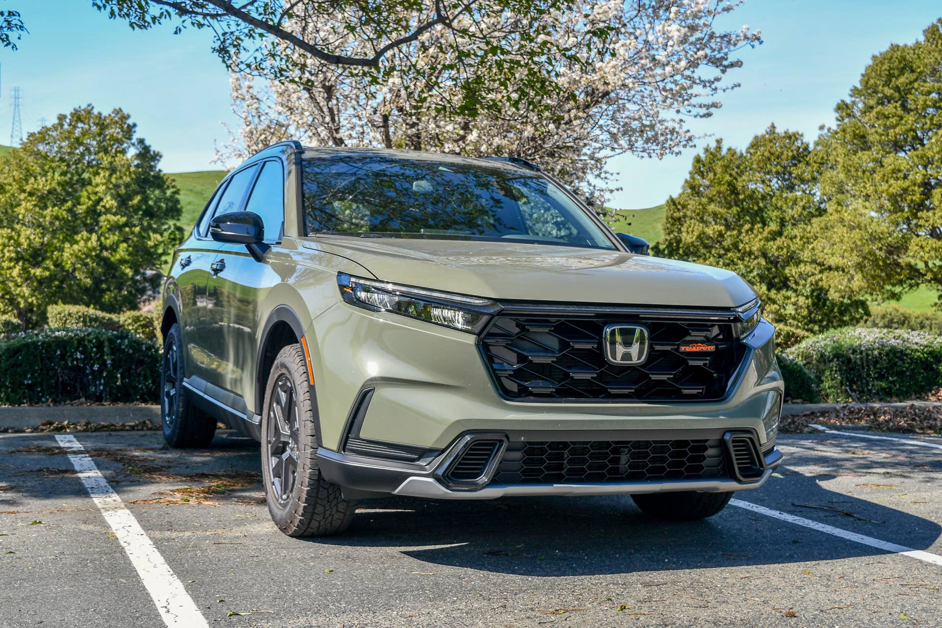 The front quarter end of the 2026 Honda CR-V TrailSport