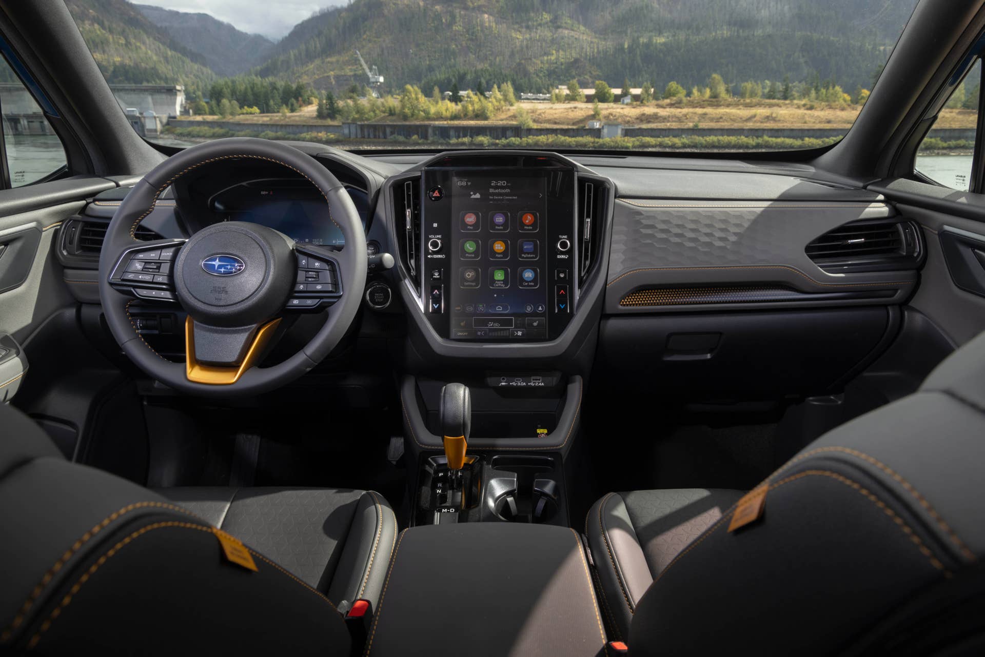 2026 Subaru Forester Wilderness interior front cabin
