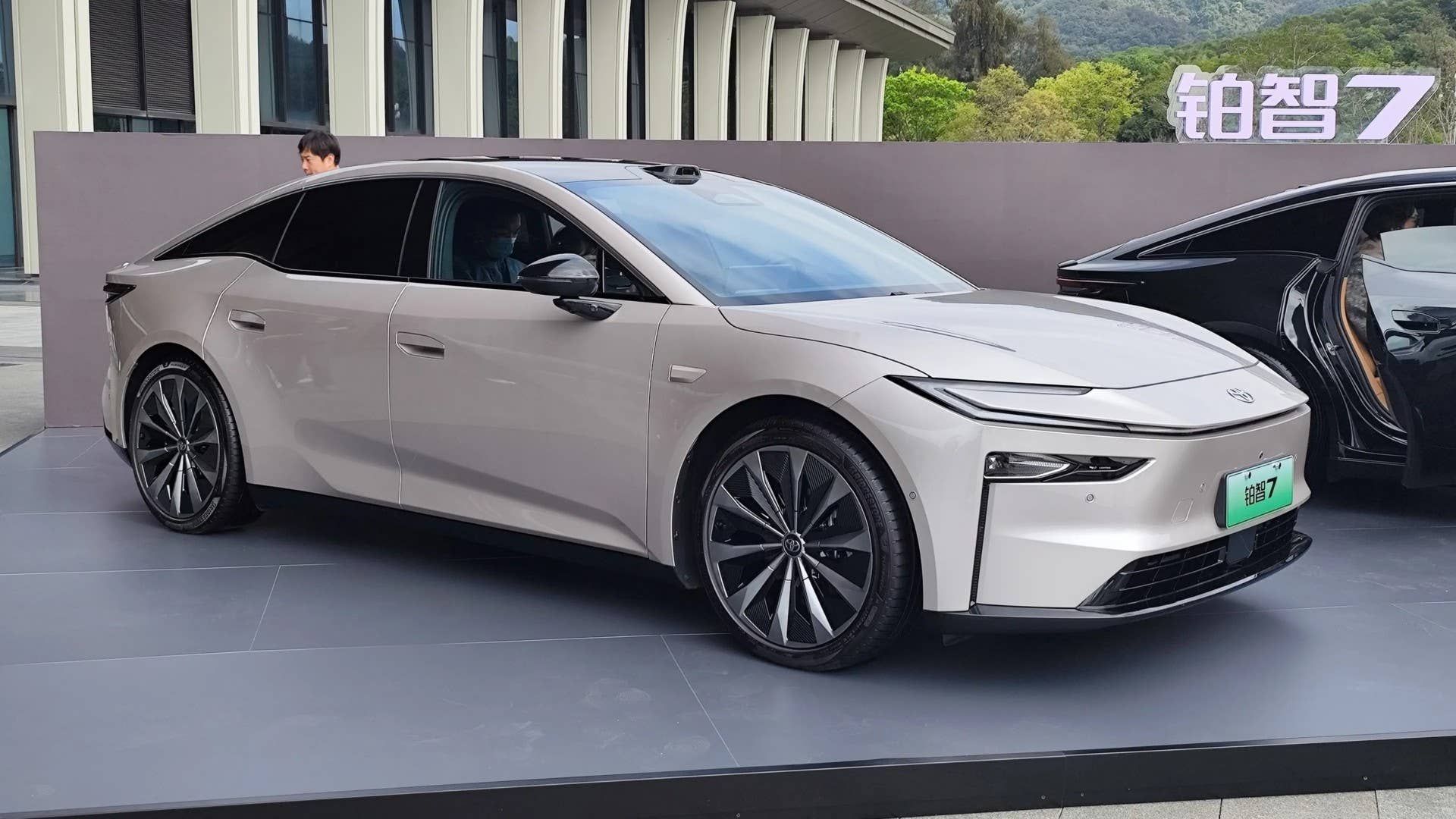 Toyota’s New Electric Sedan Is Huge, High-Tech, and Cheaper Than a Chevy ...