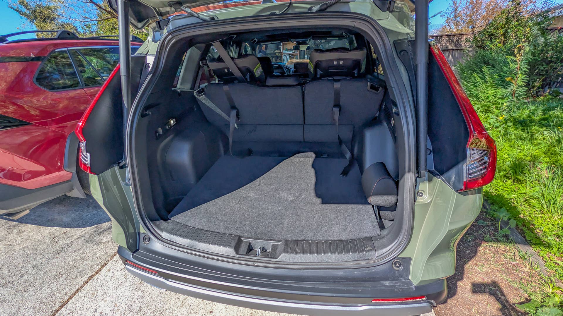 مساحة صندوق الأمتعة في هوندا CR-V TrailSport هايبرد 2026