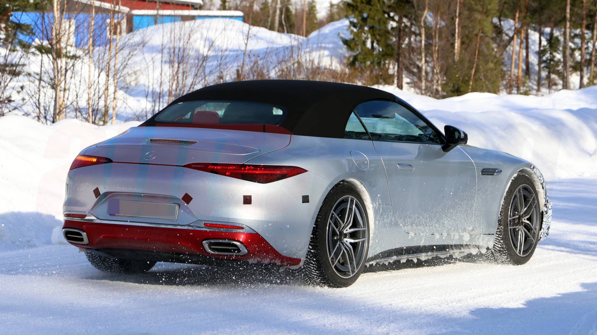 Mercedes-AMG and Mercedes-Maybach SL Roadsters Spied with Fresh New ...