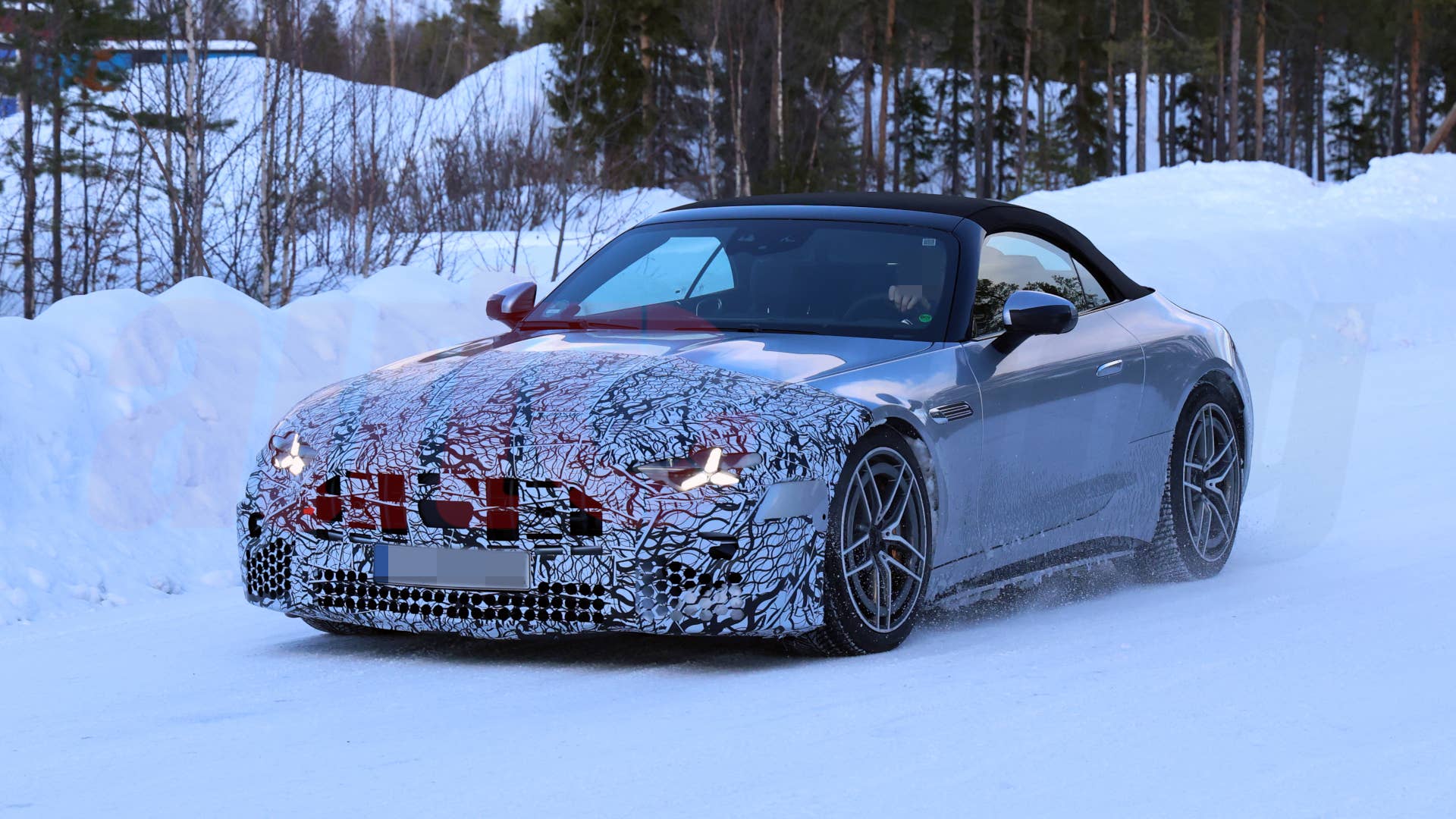 Mercedes-AMG and Mercedes-Maybach SL Roadsters Spied with Fresh New ...