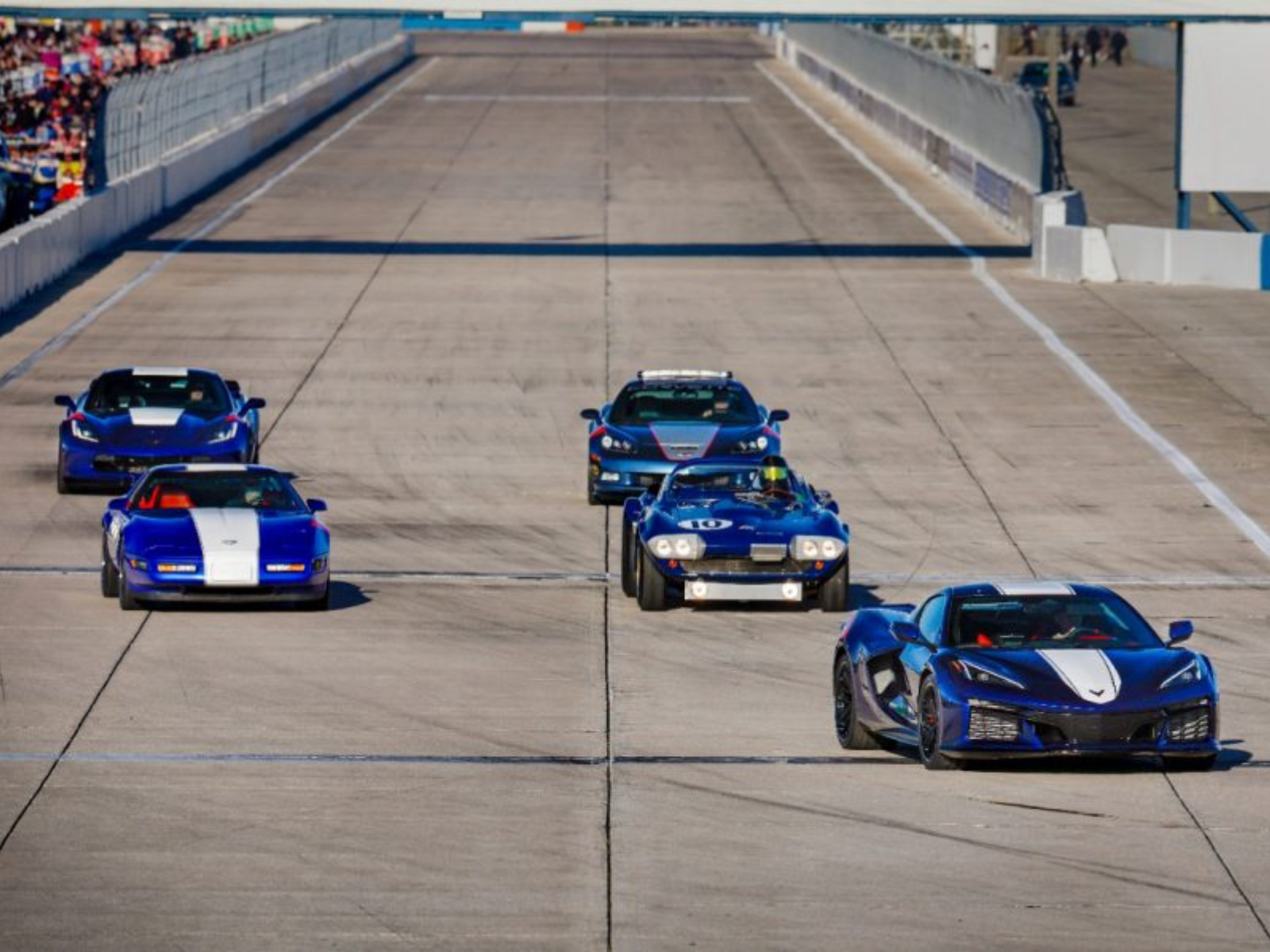Chevrolet Corvette Grand Sport family at Sebring