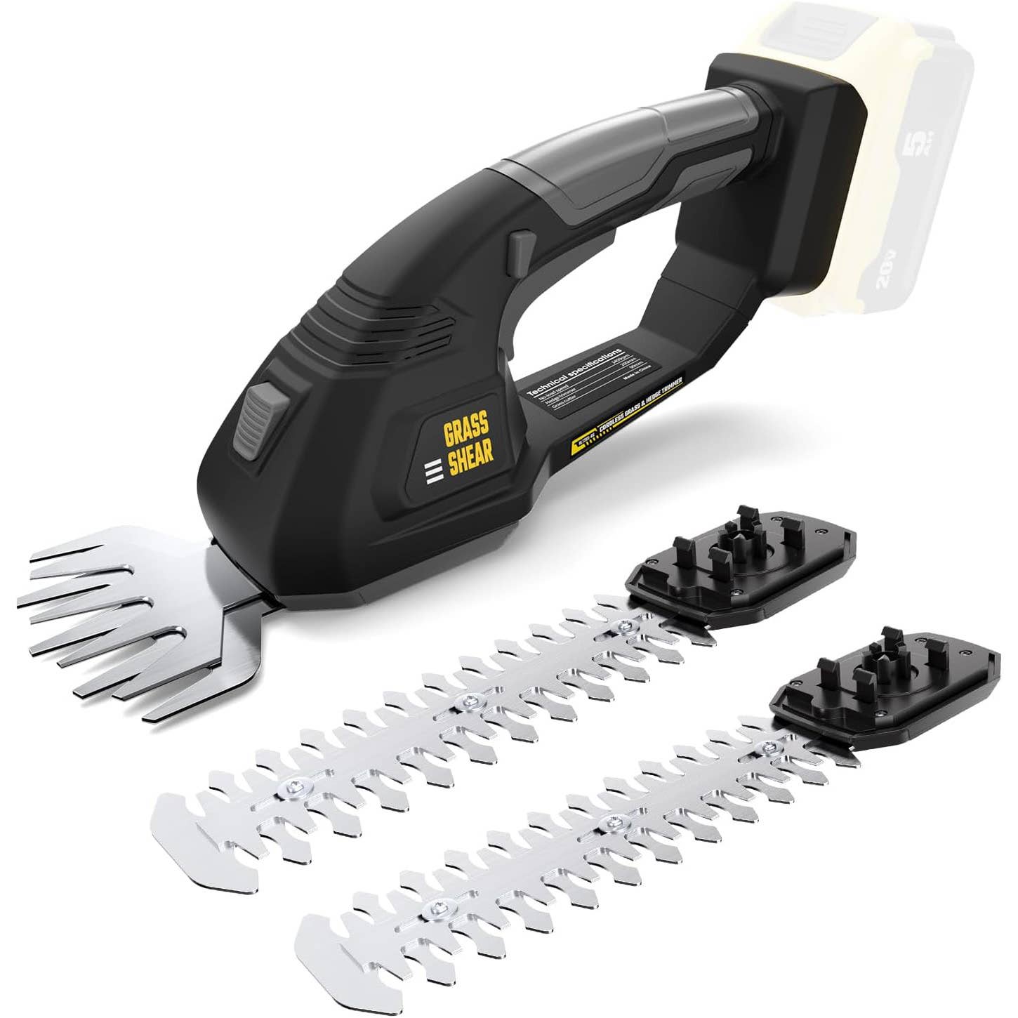 Vervewave 20V Cordless Hedge Trimmer