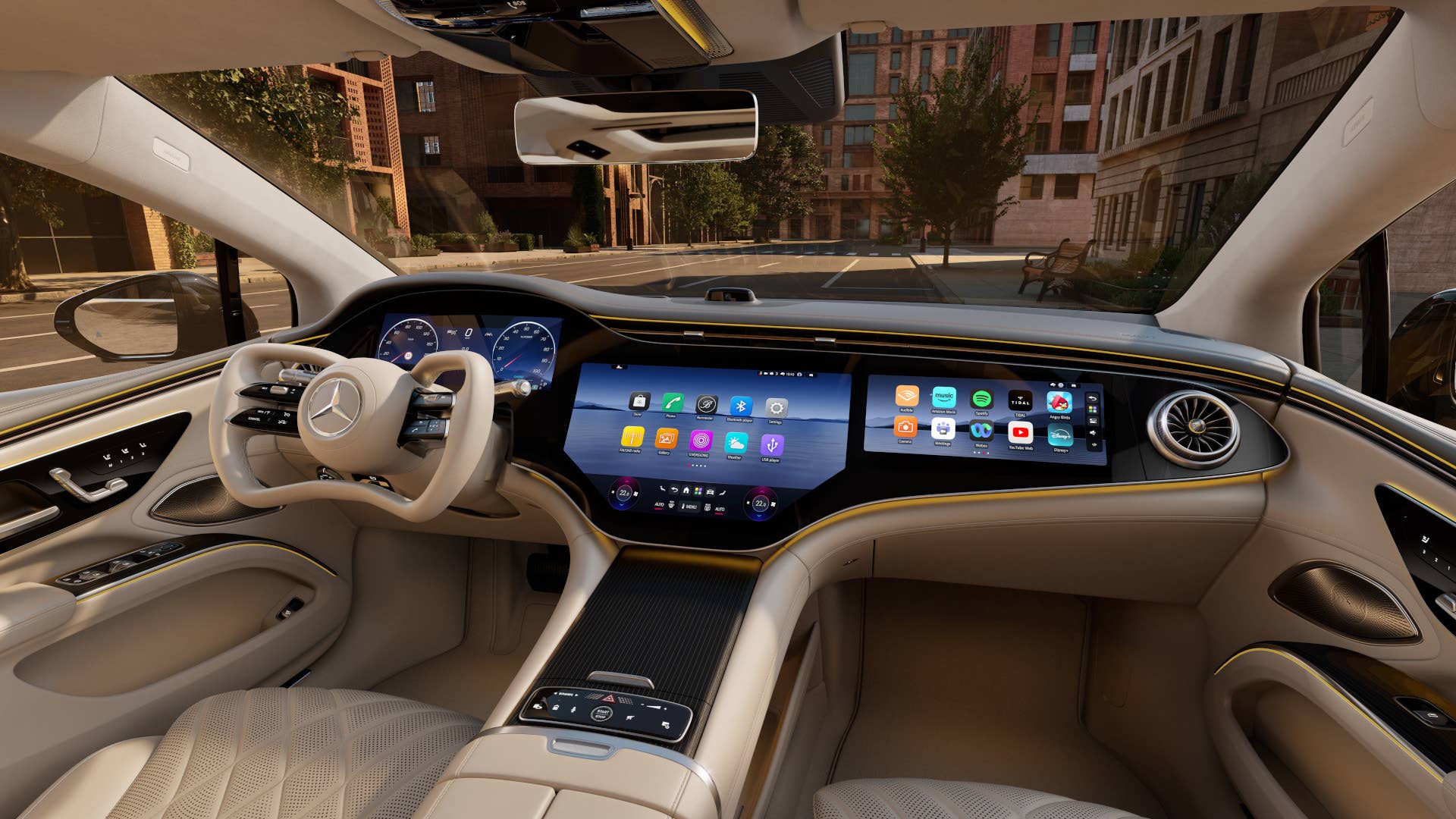 2027 Mercedes-Benz EQS 580 interior