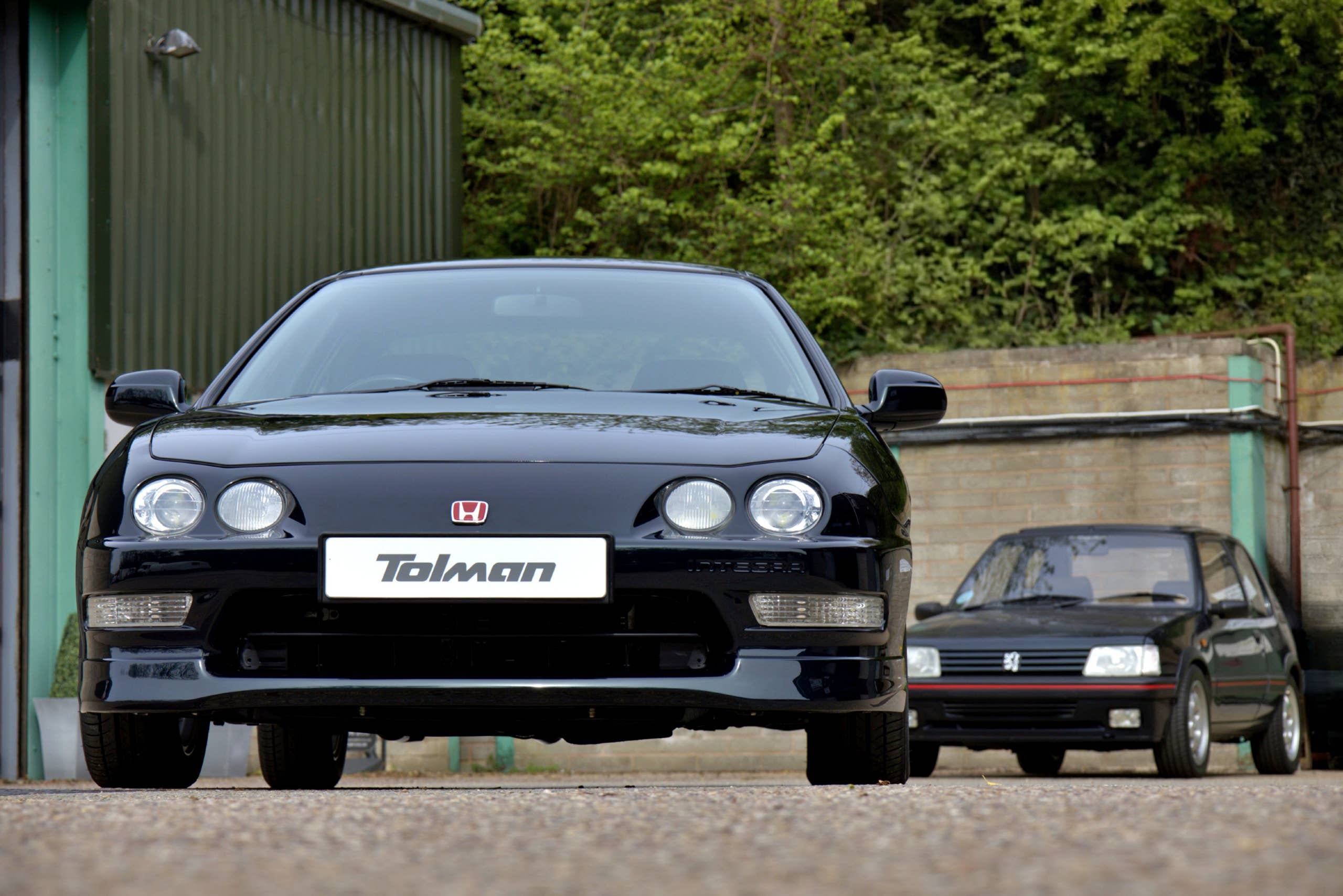 Tolman Honda Integra Type R DC2 with Tolman Edition Peugeot 205 GTi