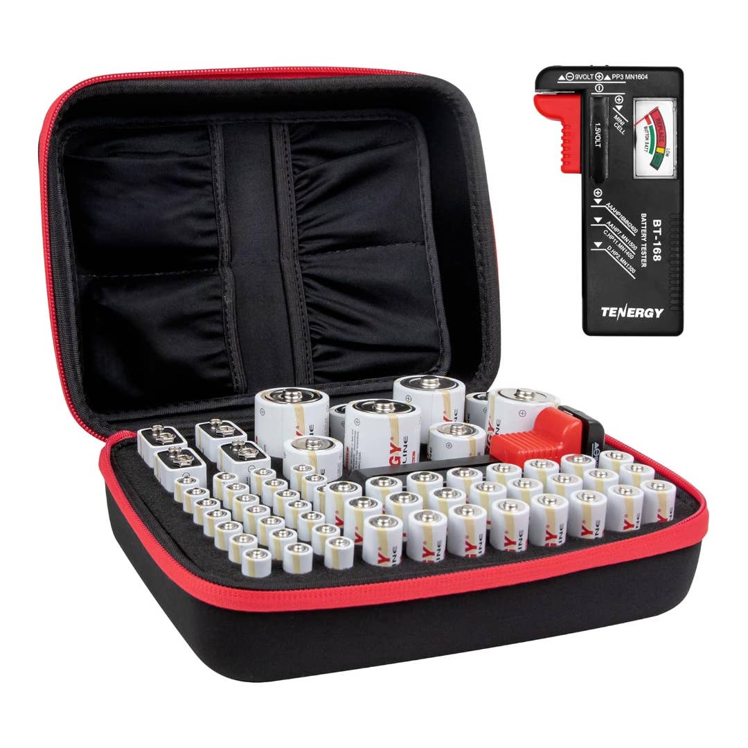 Tenergy 60-Piece Battery Variety Pack, $36 (was $40) at Amazon