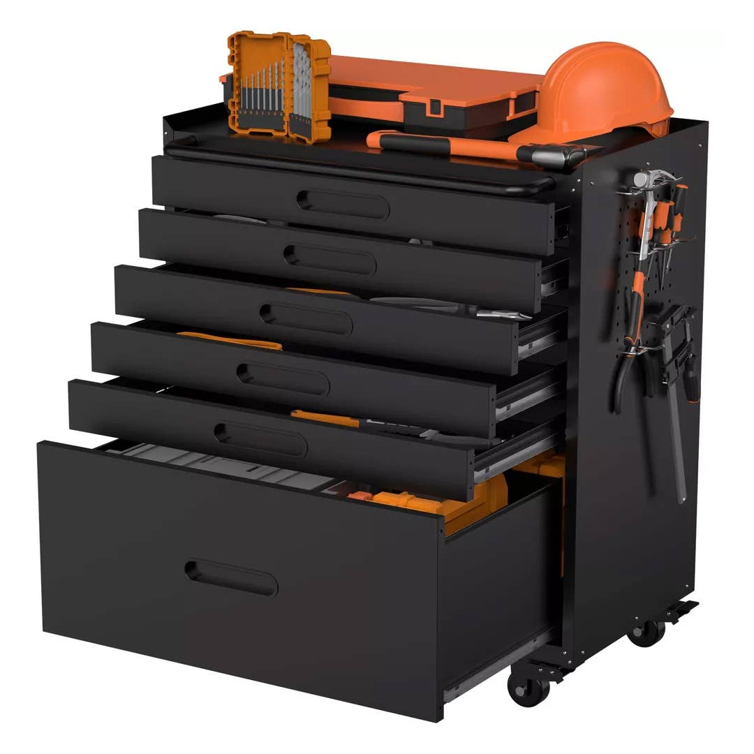 The Viyet 6-Drawer Rolling Tool Chest, pictured here, is now on sale at Target.