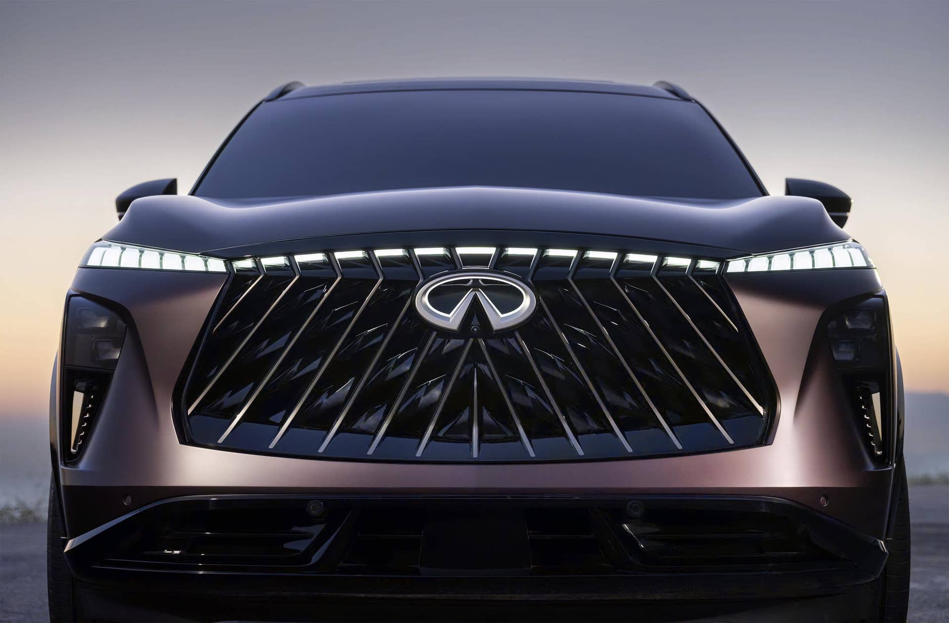 Infiniti QX65 Monograph Concept - nose