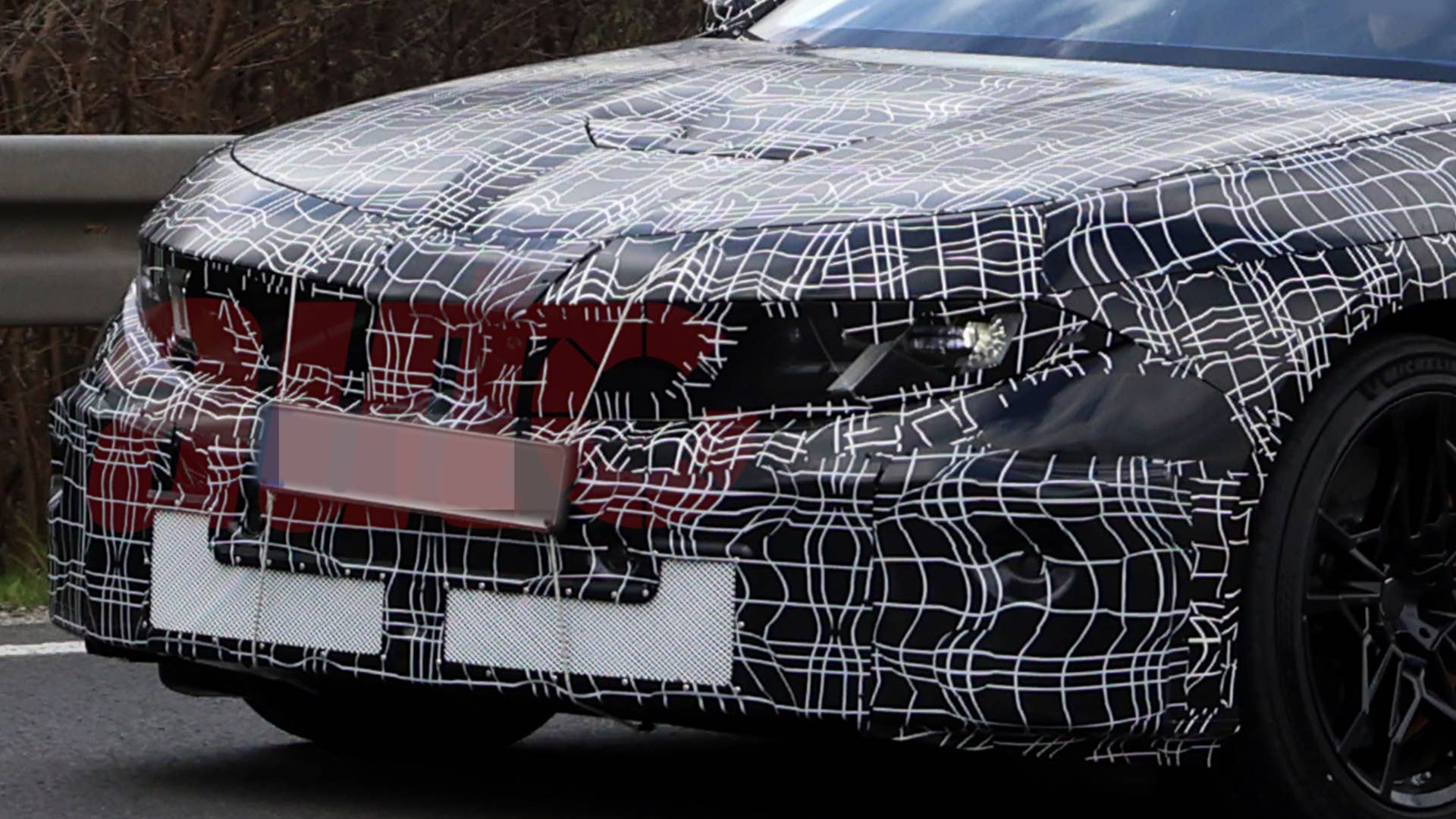 2028 BMW M3 EV spy shot