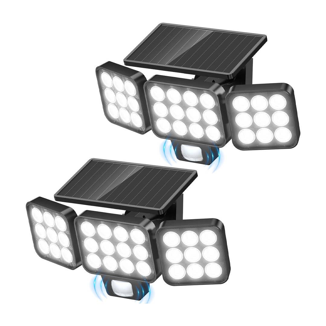 WdtPro Solar Flood Lights&comma; &dollar;23 &lpar;was &dollar;40&rpar; at Amazon
