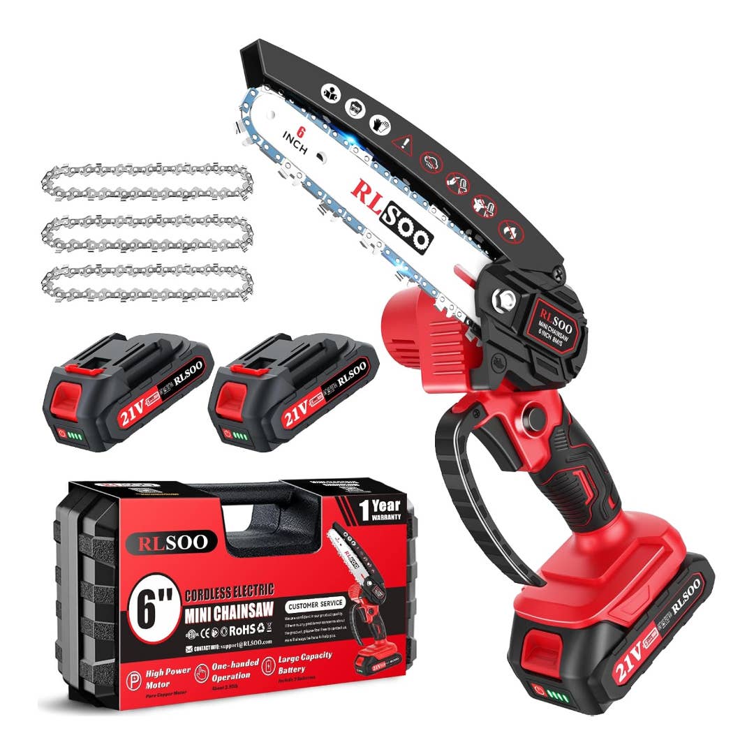 Rlsoo Cordless Mini Chainsaw