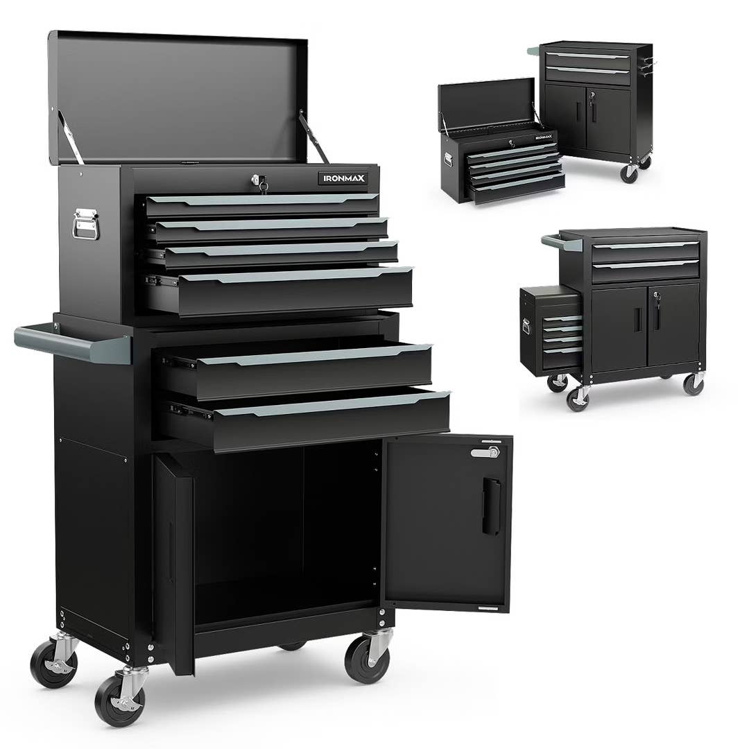 Costway 2-in-1 6-Drawer Rolling Tool Box, $200 (was $640) at Target