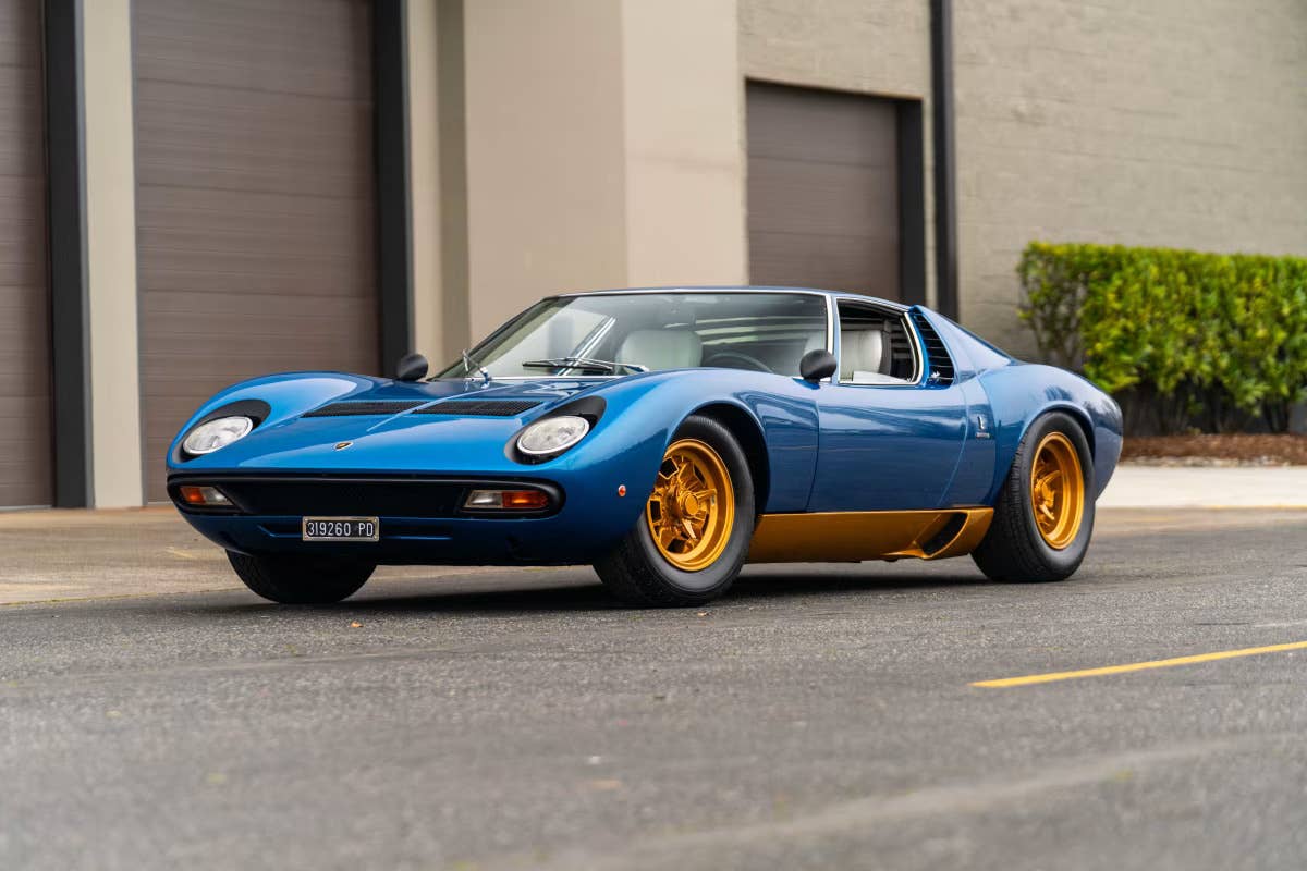 This One-Off Lamborghini Miura SV Could Break Records at Auction