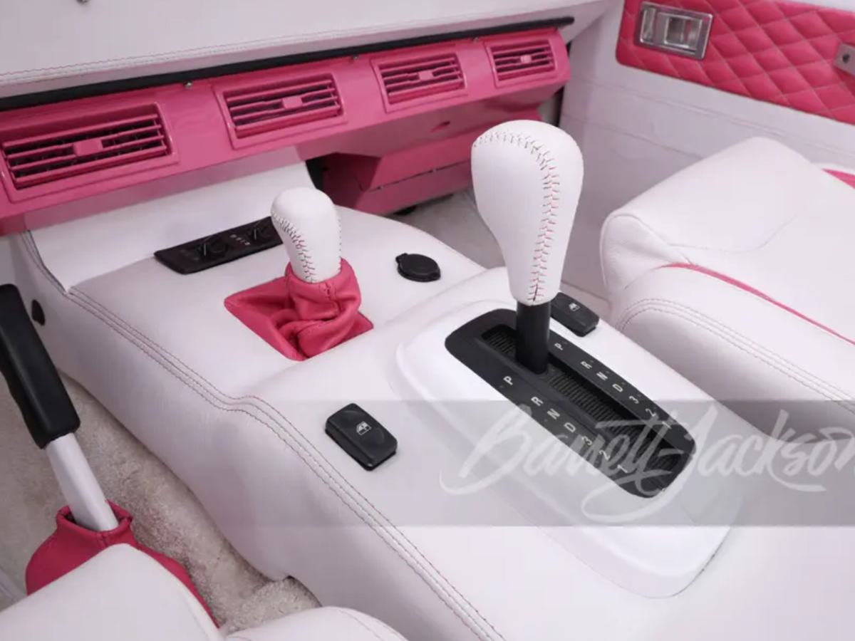 Hot Pink 1999 Land Rover Defender