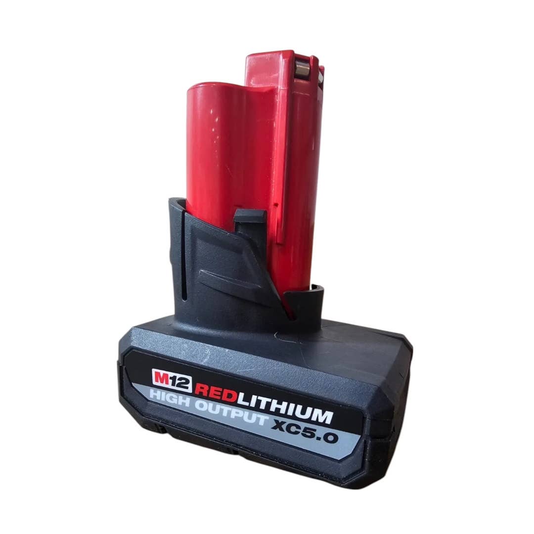 The Milwaukee M12 Redlithium High Output 5.0Ah Battery, $64 (was $129) at WalmartMilwaukee M12 Redlithium High Output 5.0Ah Battery, pictured here, is now on sale at Walmart.