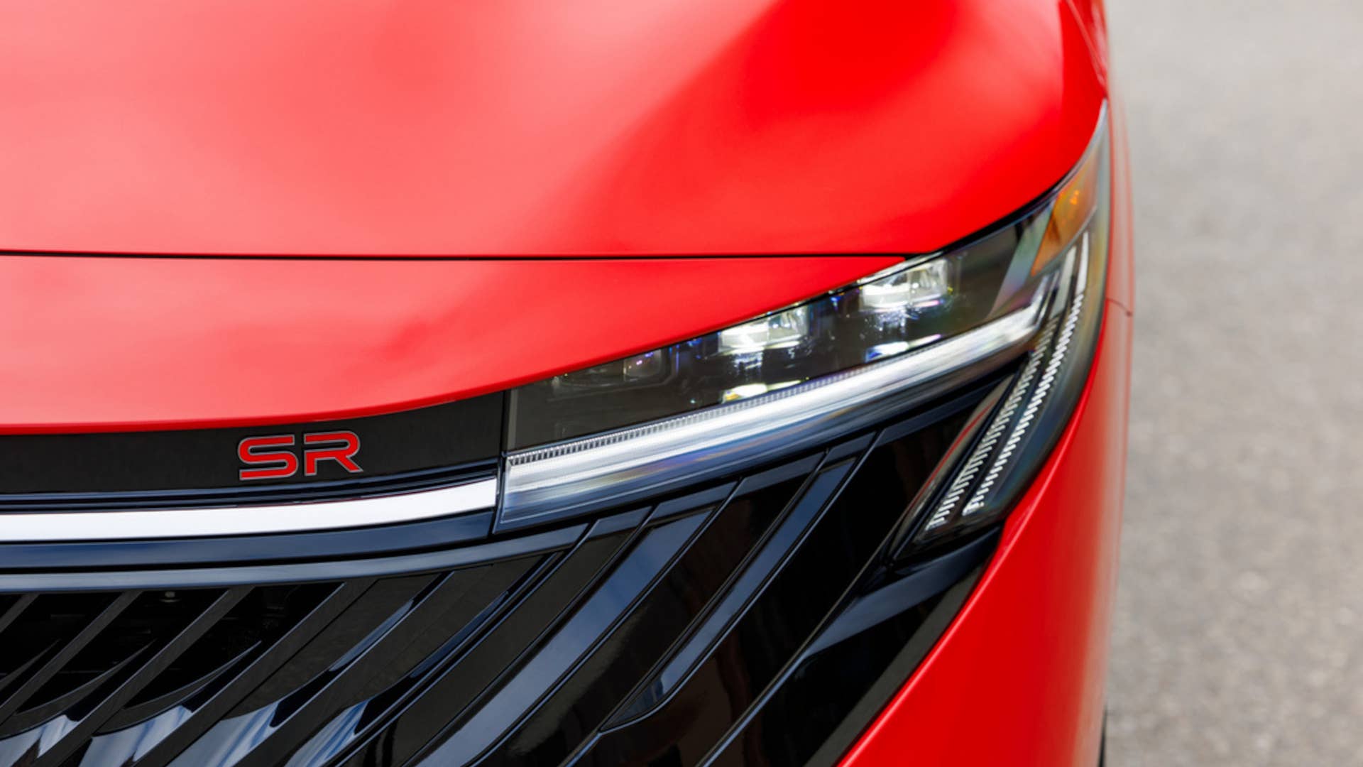2026 Nissan Sentra SR headlight