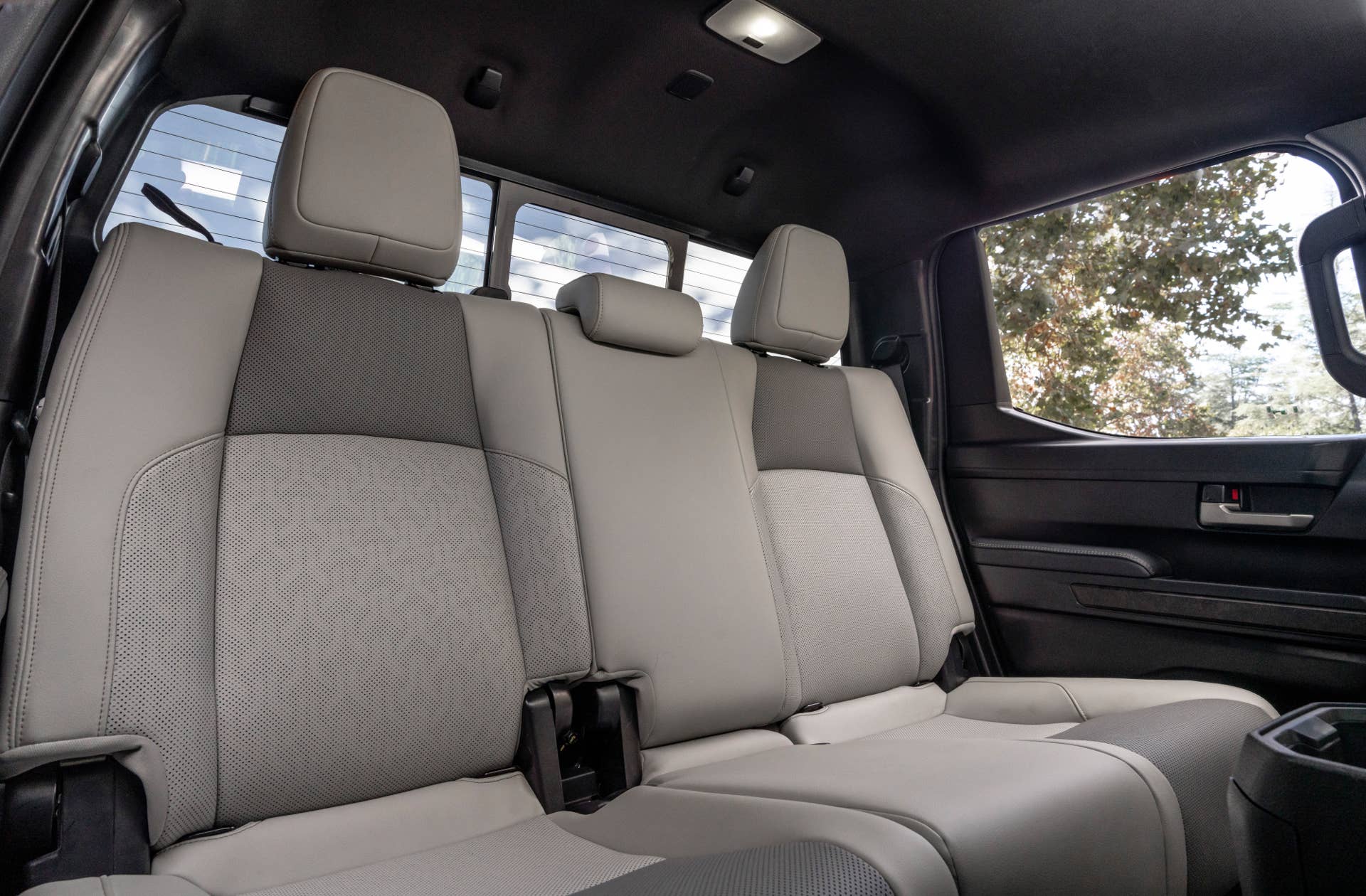 2025-2026 Toyota Tacoma Limited Double Cab with Boulder interior rear seats