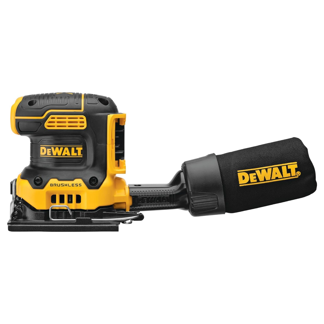 DeWalt 20V Max XR Cordless 1&sol;4-Sheet Sander&comma; &dollar;114 &lpar;was &dollar;179&rpar; at Amazon