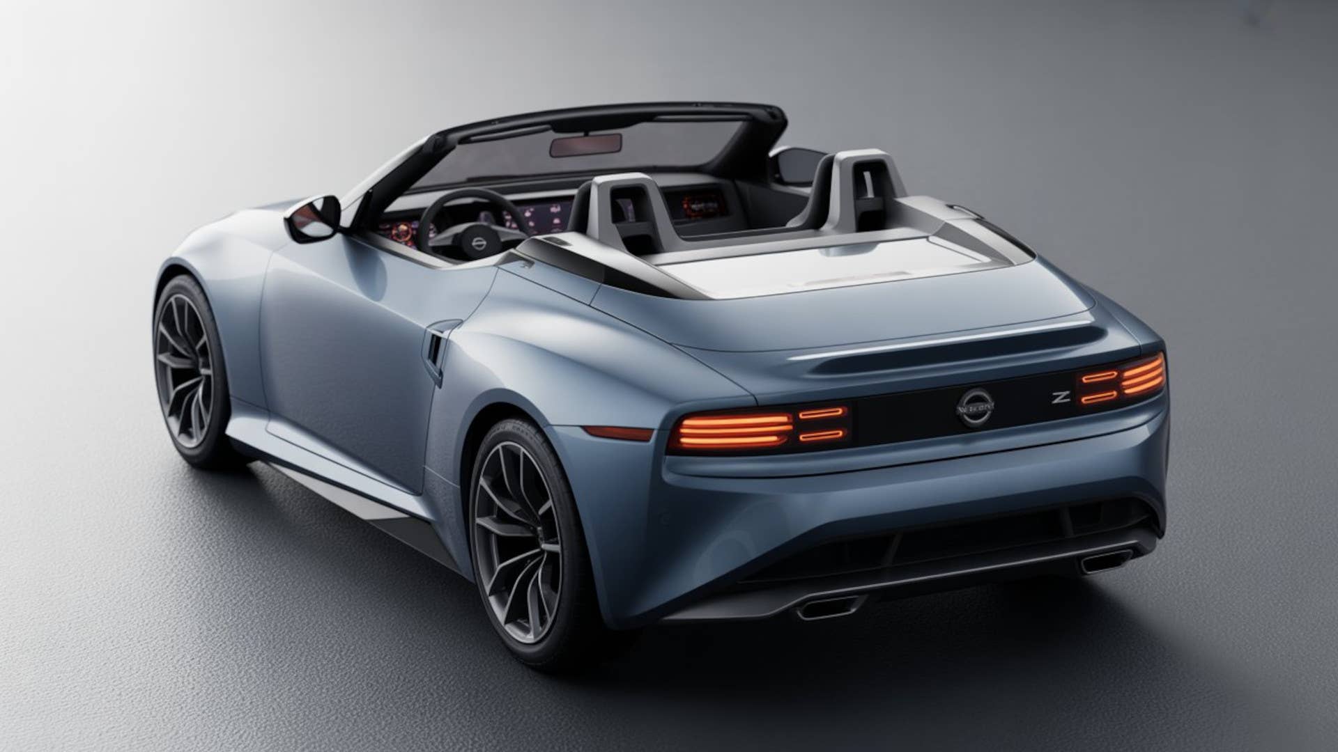 Nissan Z Convertible render