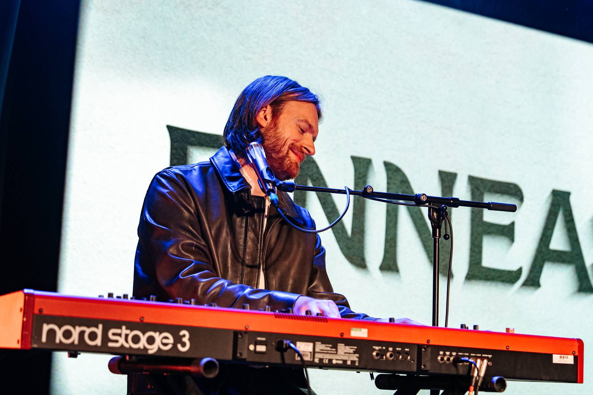FINNEAS performing at JBL's 80th Anniversary celebration in Los Angeles