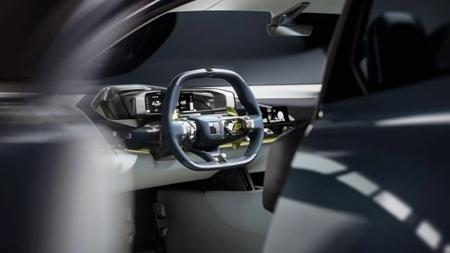 Lynk and Co Time To Shine GT Concept Interior Steering Wheel