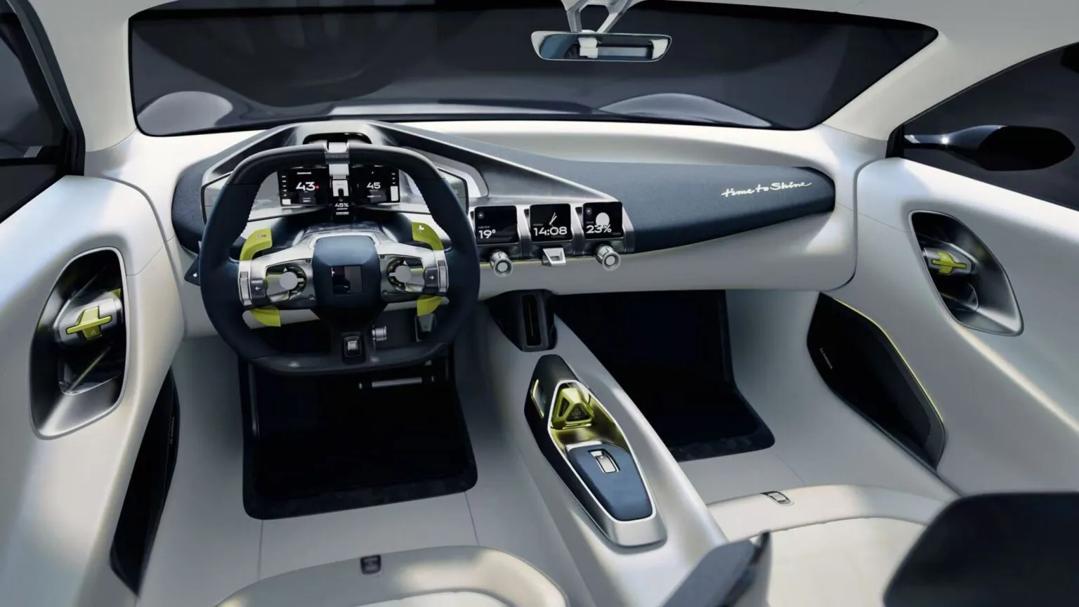 Lynk and Co Time To Shine GT Concept Interior Dashboard