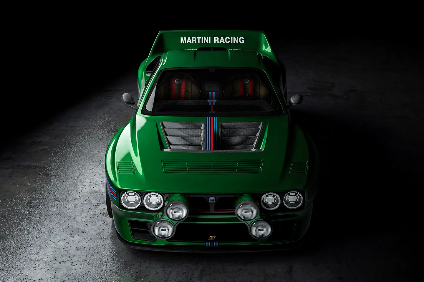 Kimera Automobili EVO38 Collezione Martini Dry Green Front High