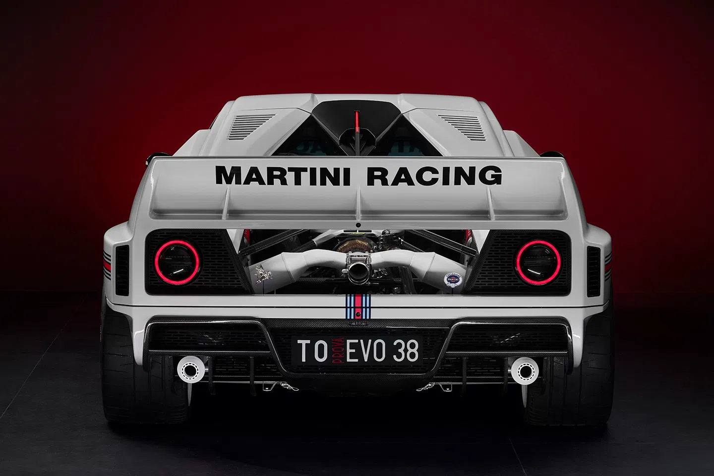Kimera Automobili EVO38 Collezione Martini Pearl White Rear