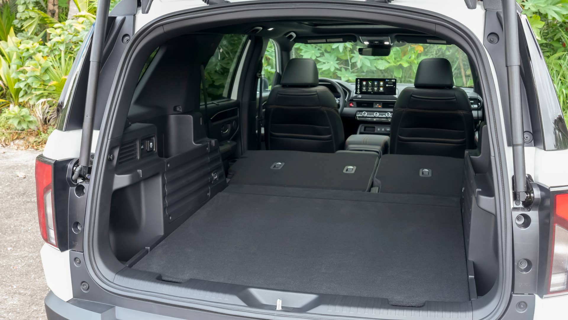 2026 Honda Passport TrailSport Elite trunk rear seats folded