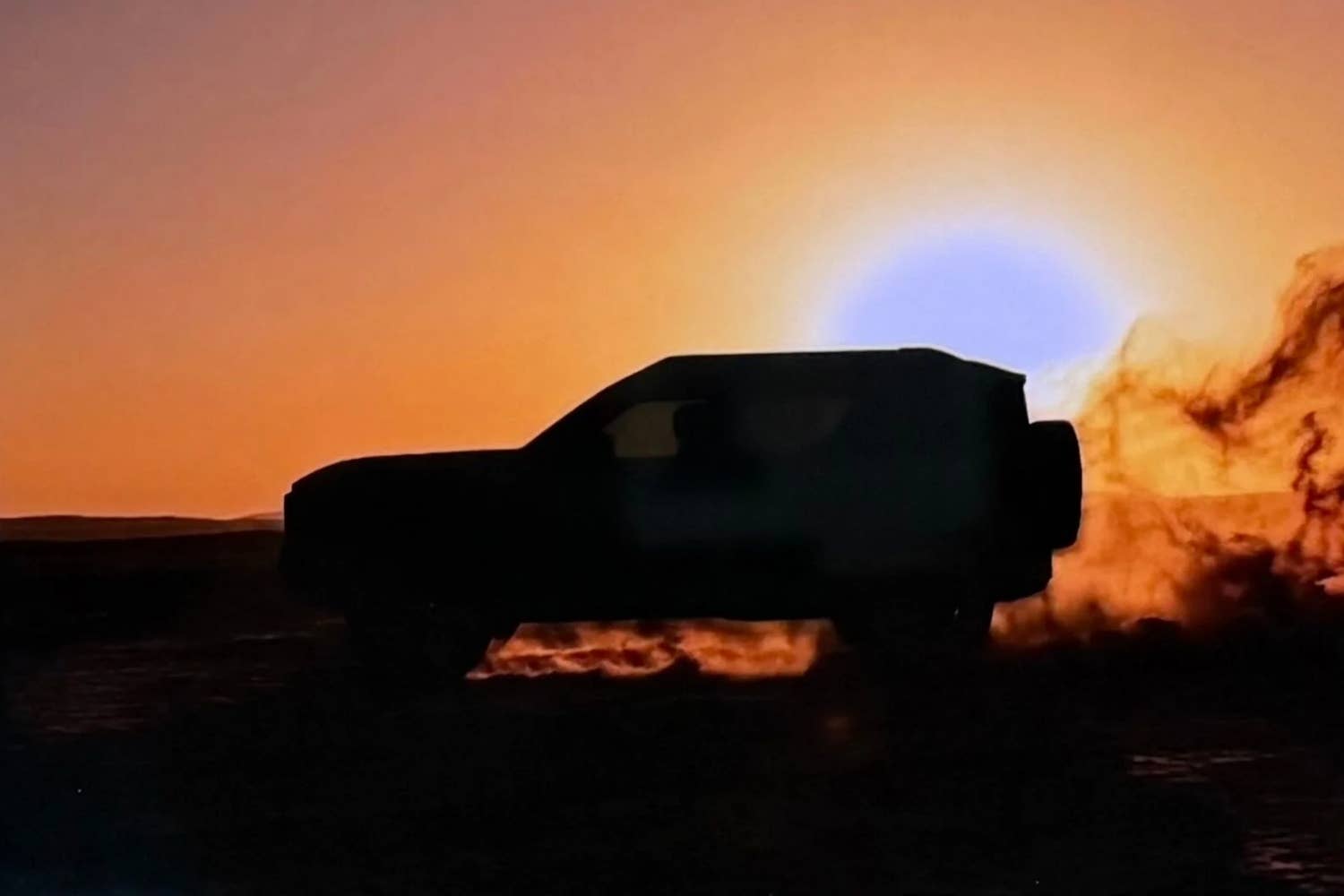 Segunda foto do teaser do Nissan Xterra 2028