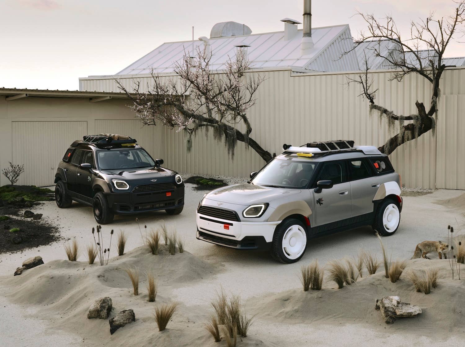 Mini Turned the Countryman Into a Rolling Boombox With Built-In
