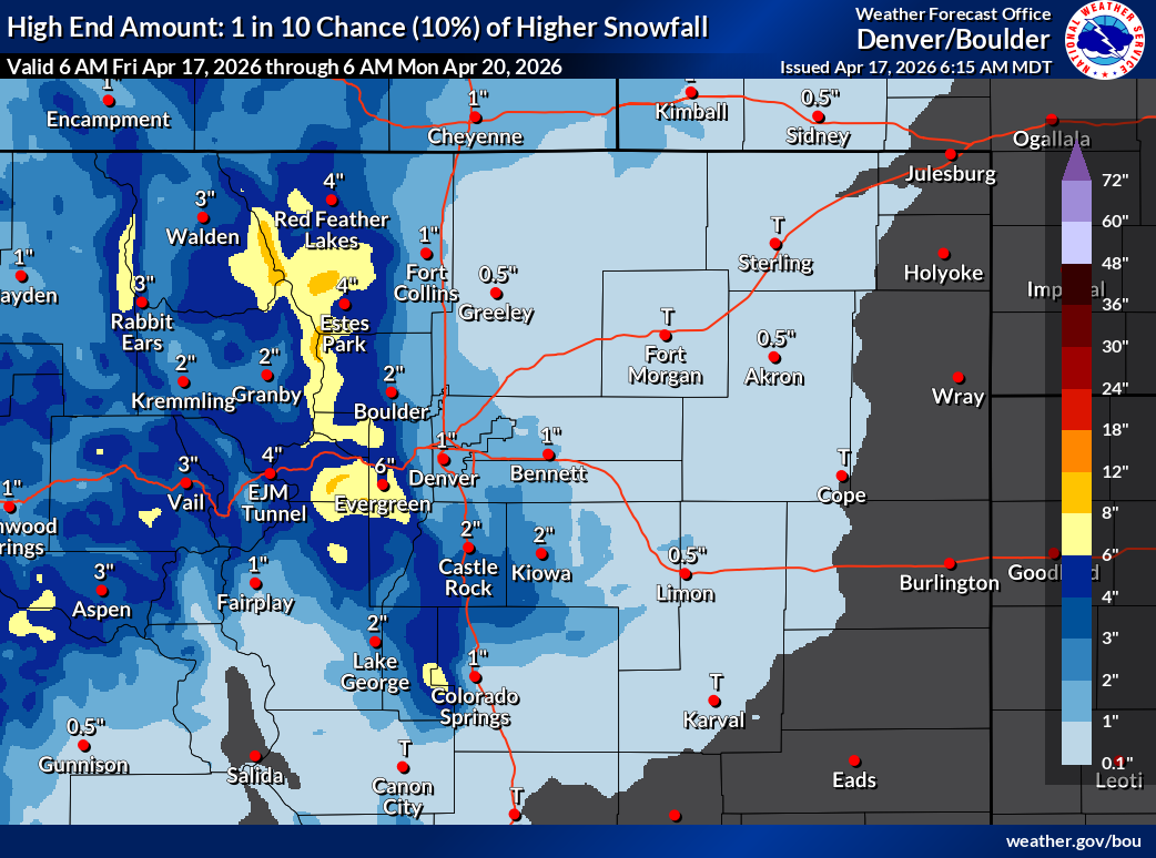 Denver/Boulder, CO Weather Forecast Office BOU Winter Weather Forecasts