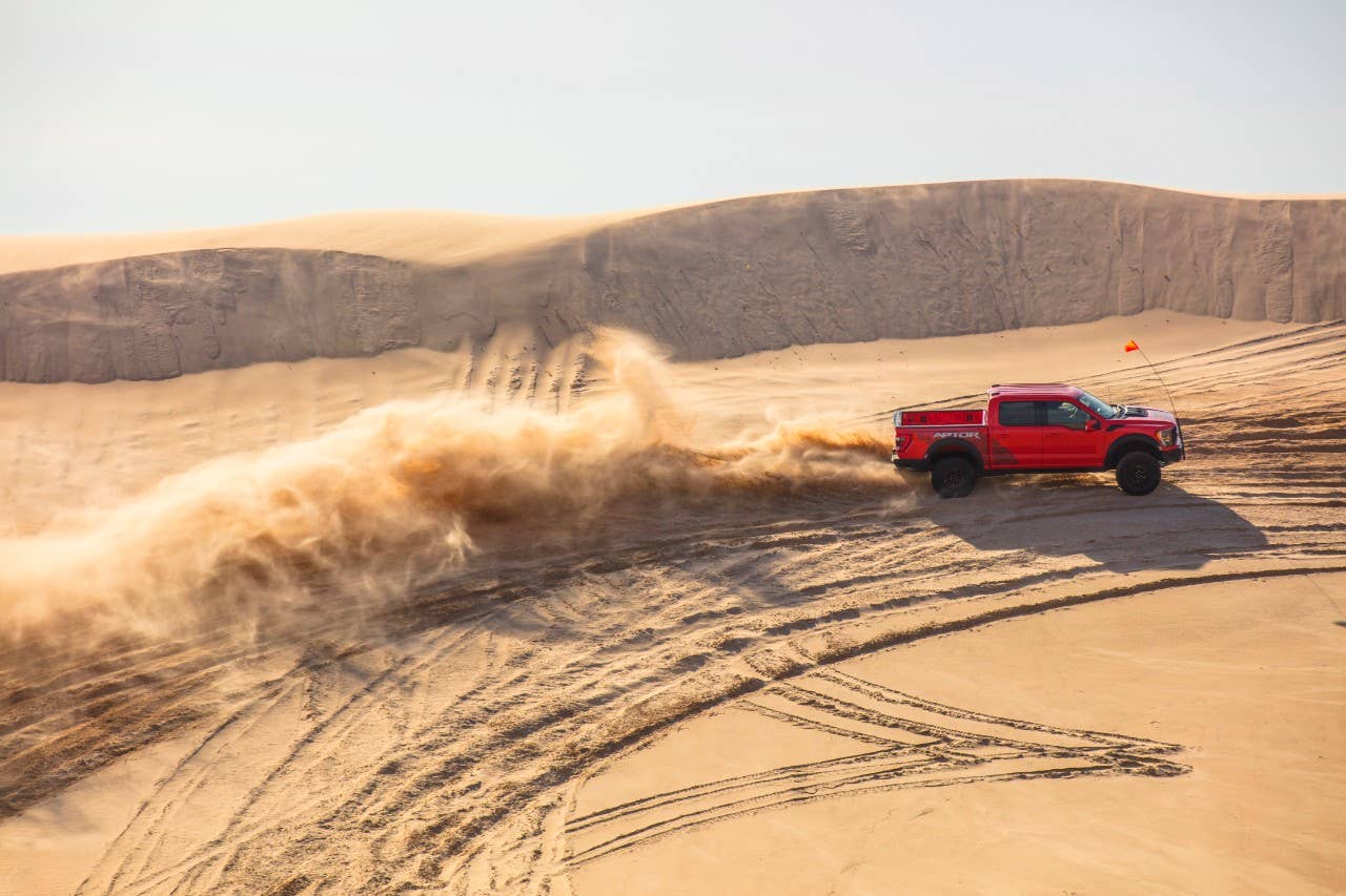 Dumping Sand In Ford Raptor Ford Is Reinventing the F-150—and It’s Nothing Like Before - Autoblog