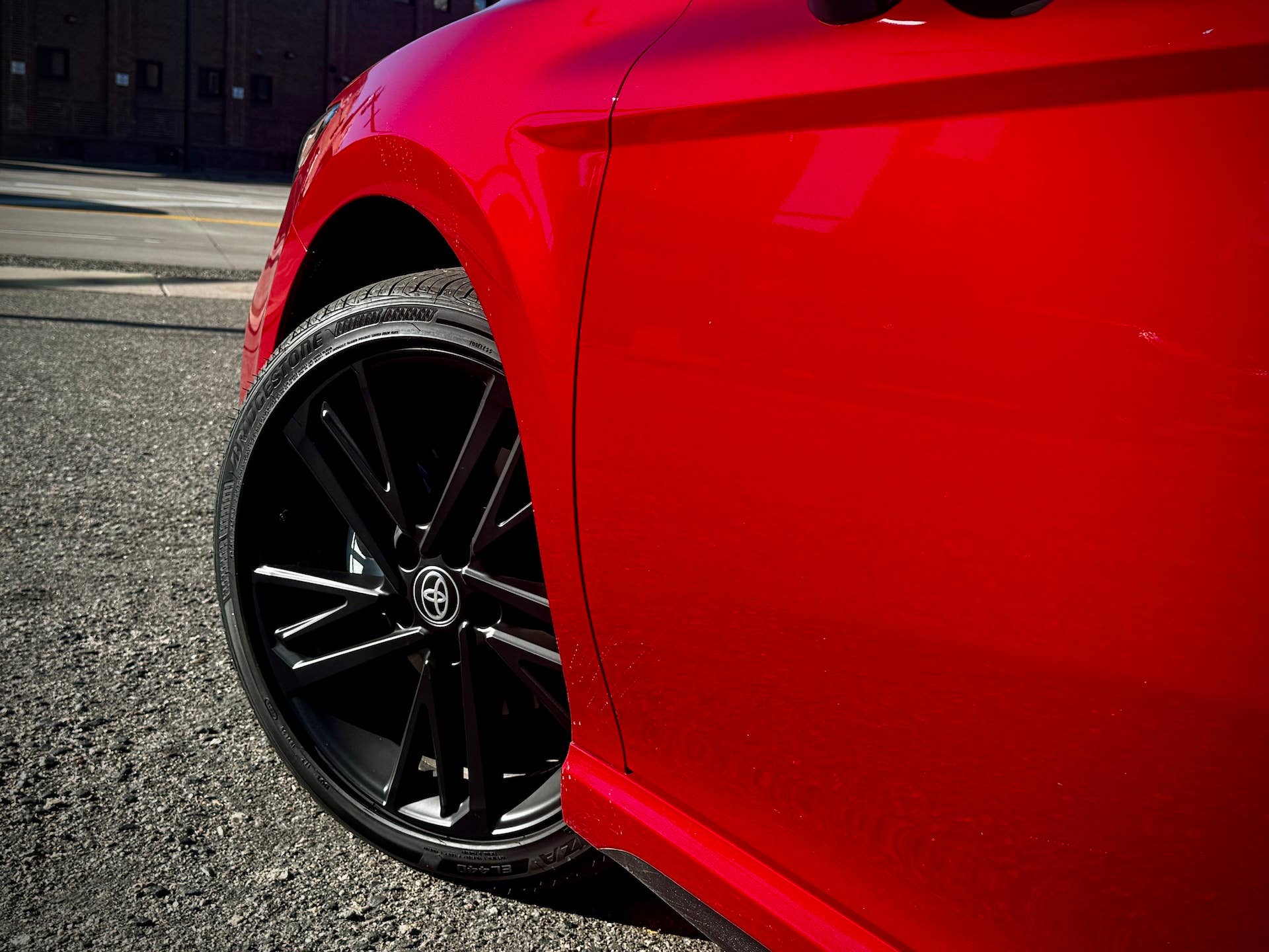 2026 Toyota Camry Nightshade wheel