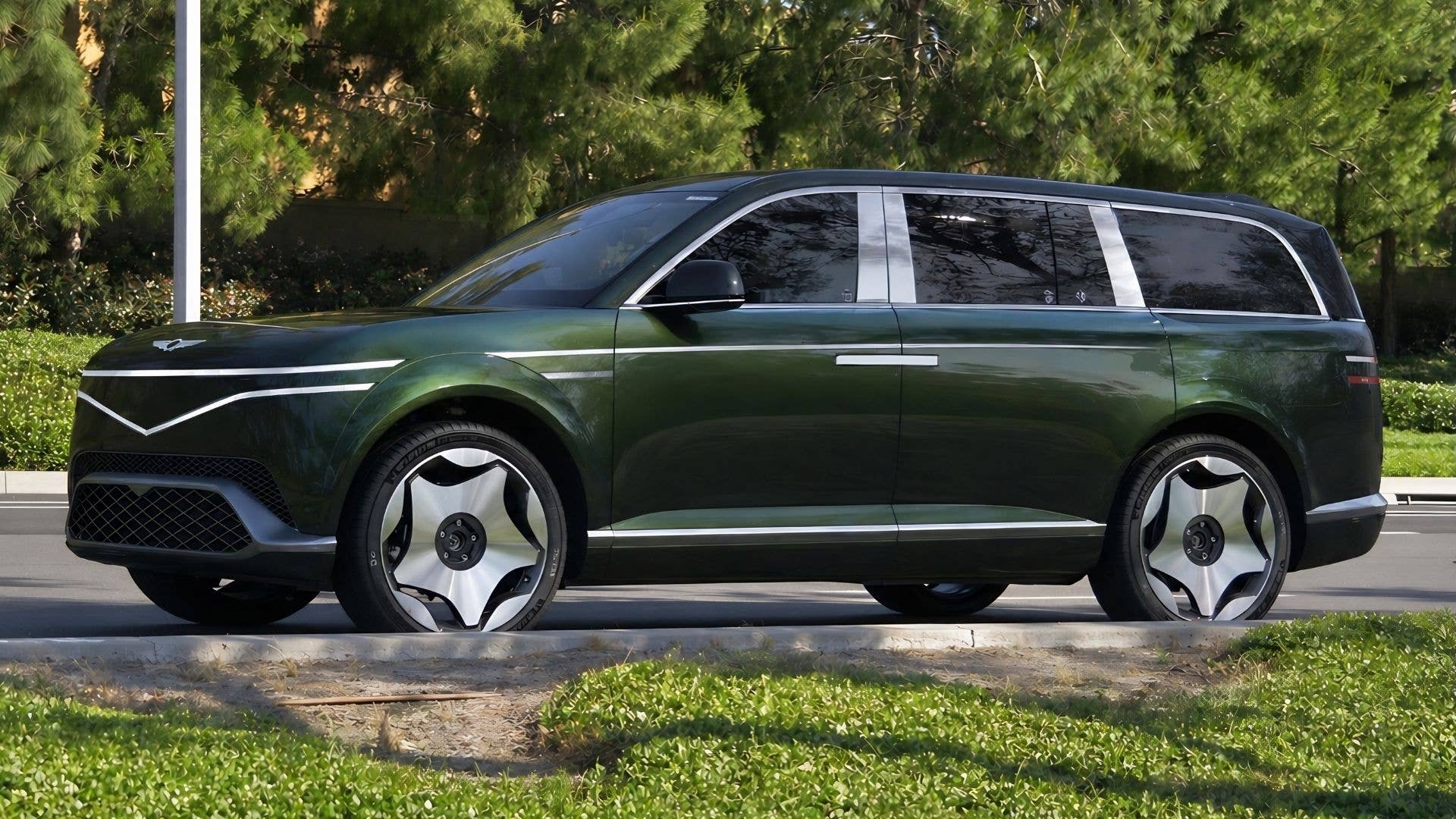 Genesis GV90 Digital Render