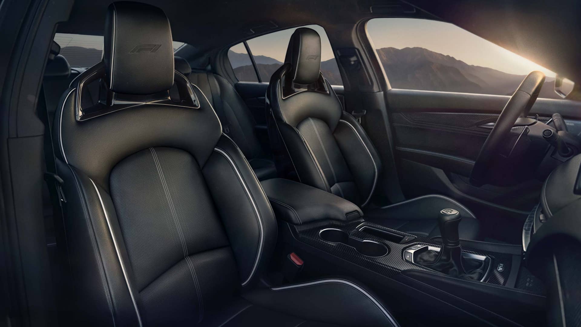 2026 Cadillac CT5-V Blackwing F1 Collector Series interior front seats